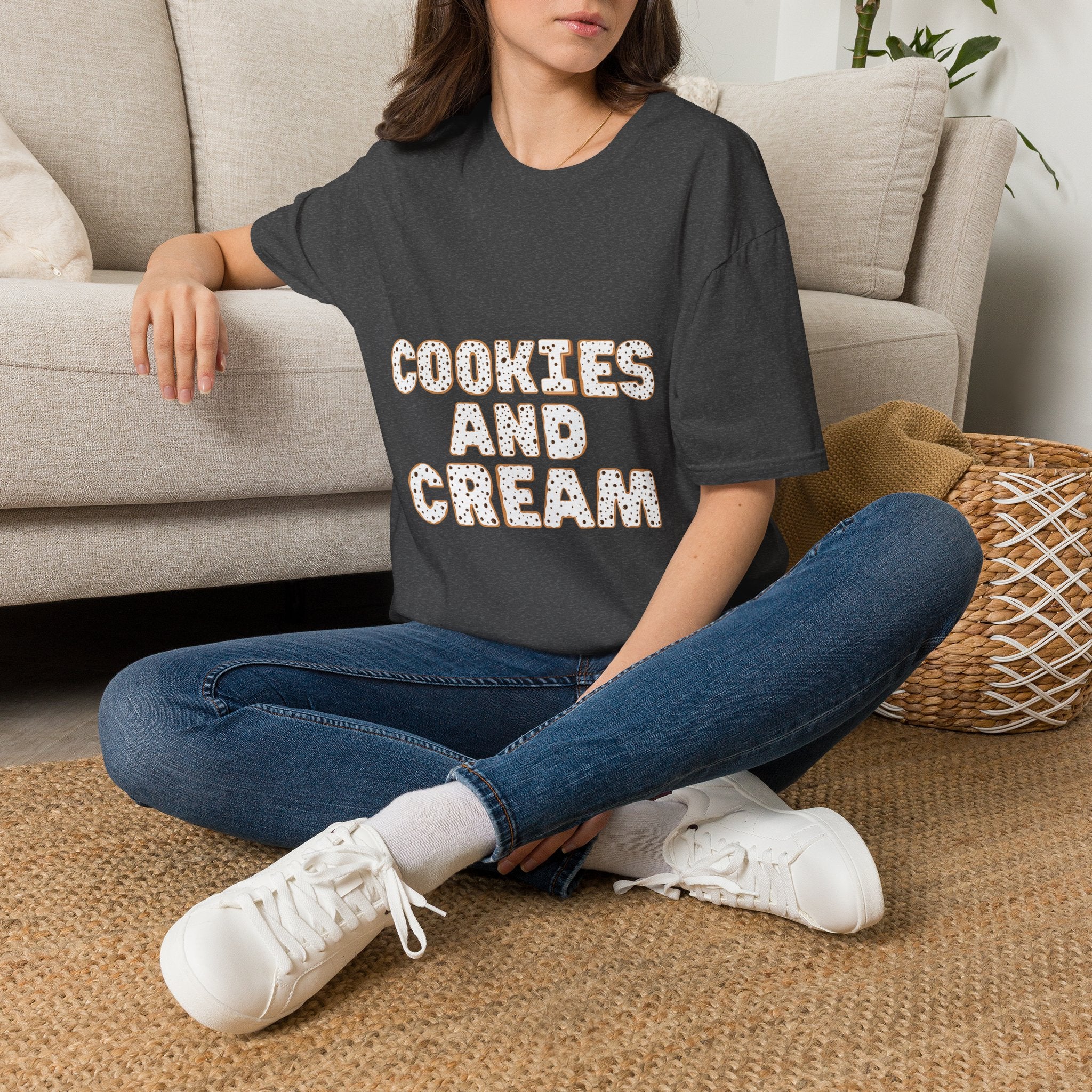 Cookies and Ice Cream T-Shirt — Cute Dessert Graphic Tee
