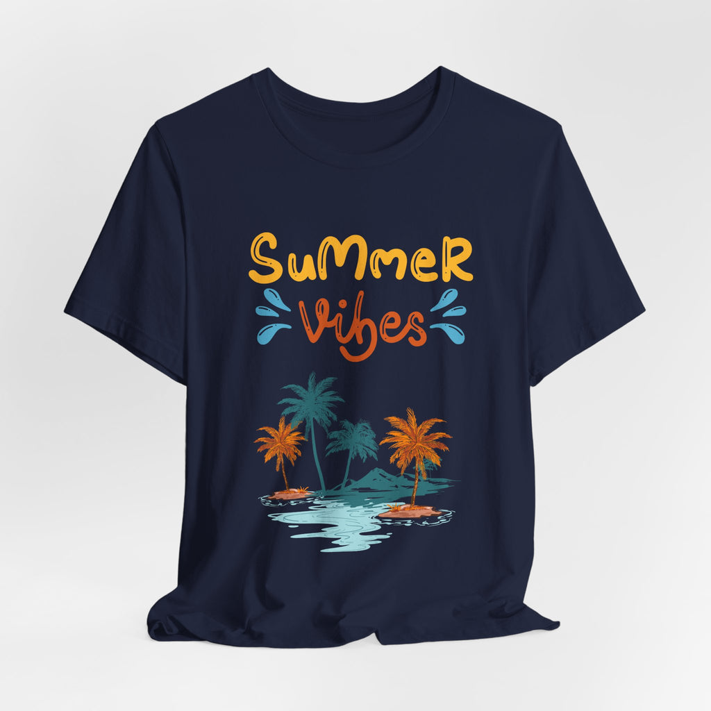 Hello Summer Tee – Pastel Beach Graphic T-Shirt