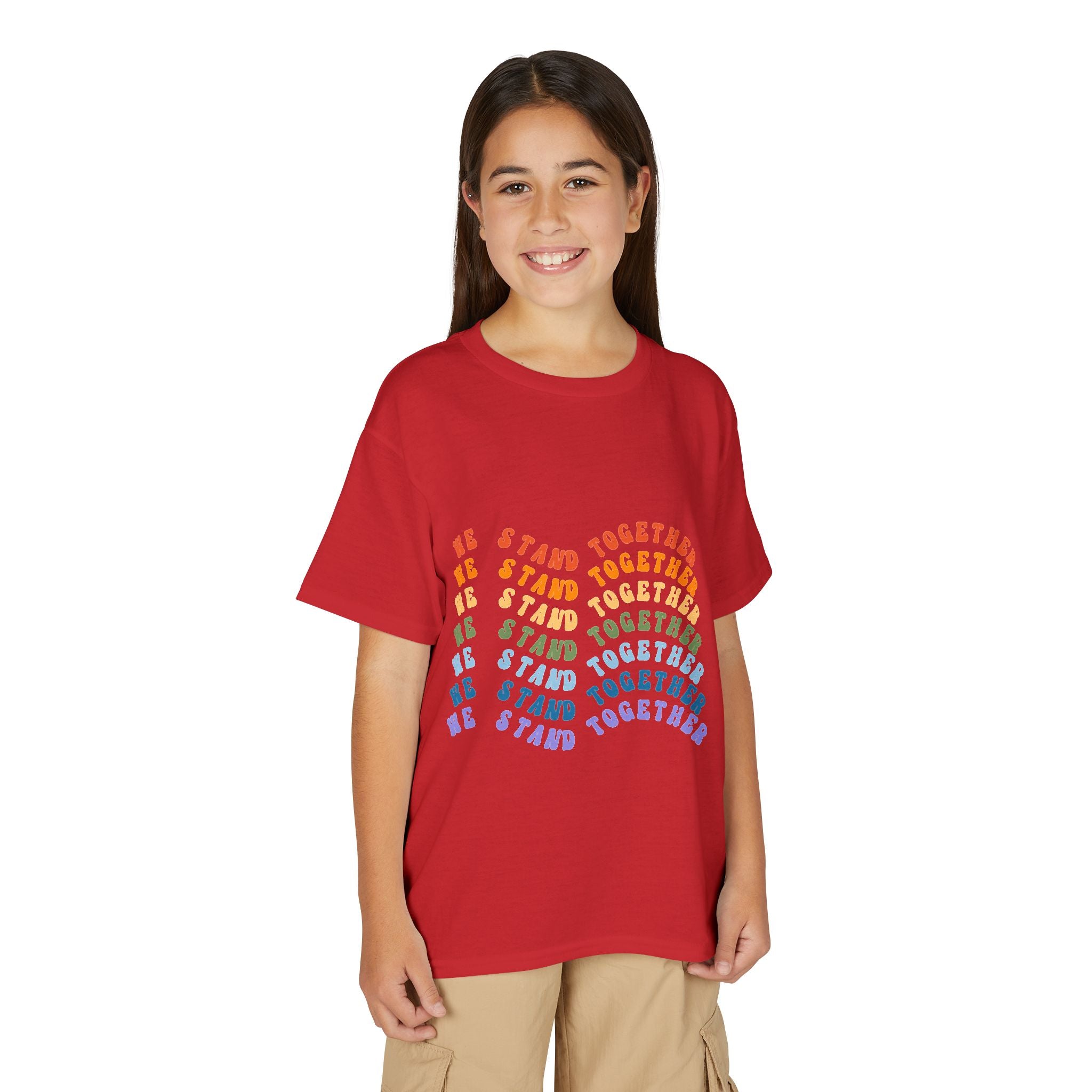 Youth Rainbow "We Stand Together" T-Shirt