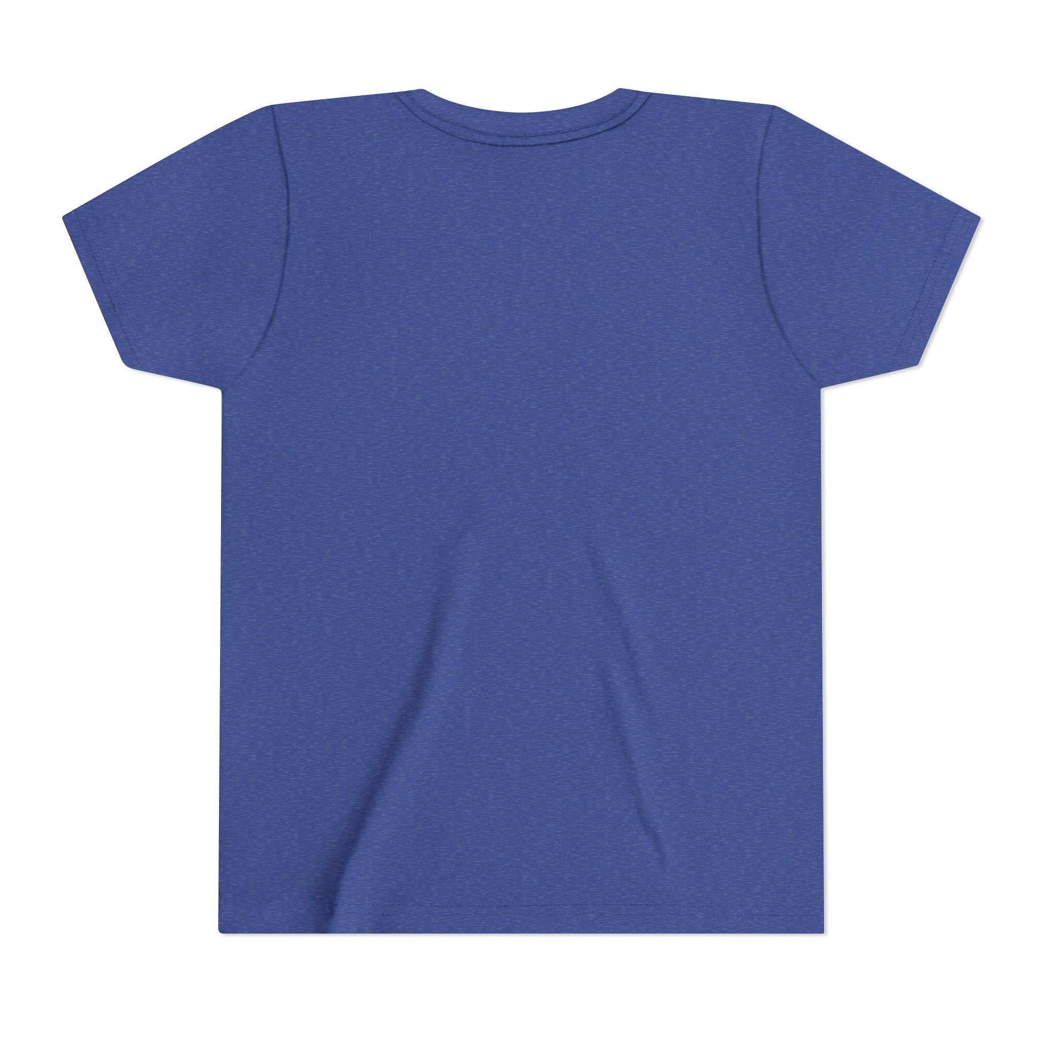 Youth Tee — "Stay True and Be You" Rainbow Script Kids T-Shirt