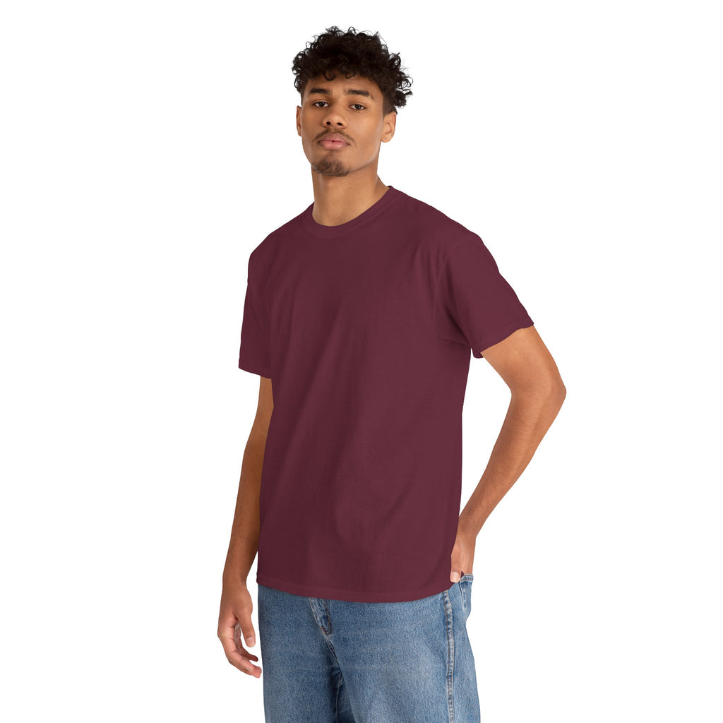 Plain Unisex Cotton Tee — Comfortable Affordable Everyday T‑Shirt