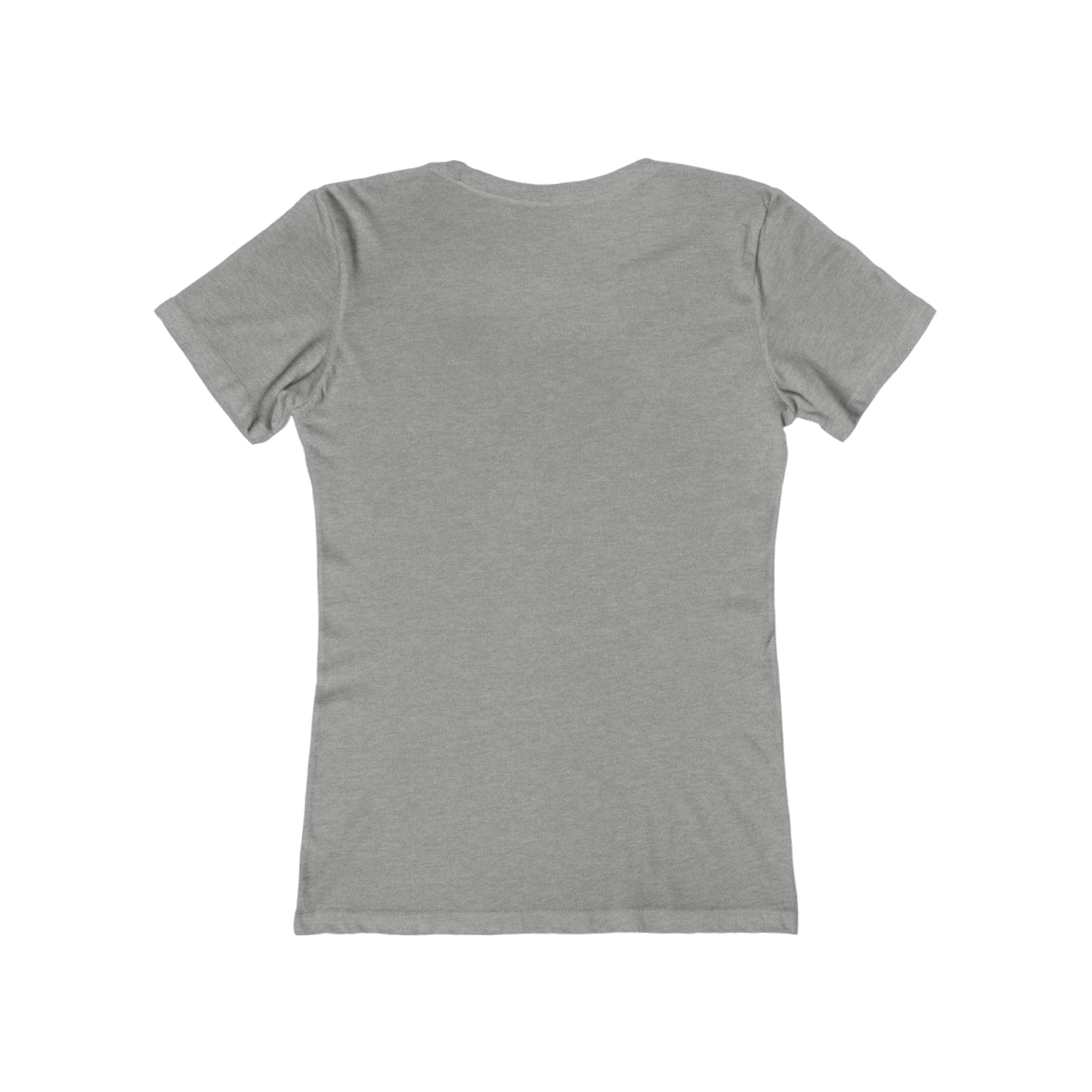 Women’s Boyfriend Tee - Colorful Heart Graphic