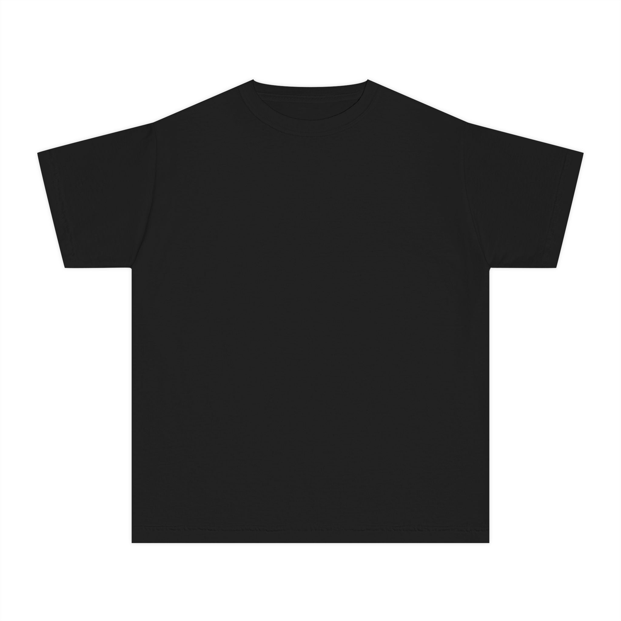 Kids Plain Colored T-Shirt — Classic Youth Midweight Tee