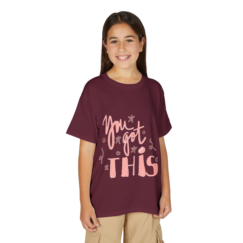 You Got This Pink Motivational Youth T-Shirt