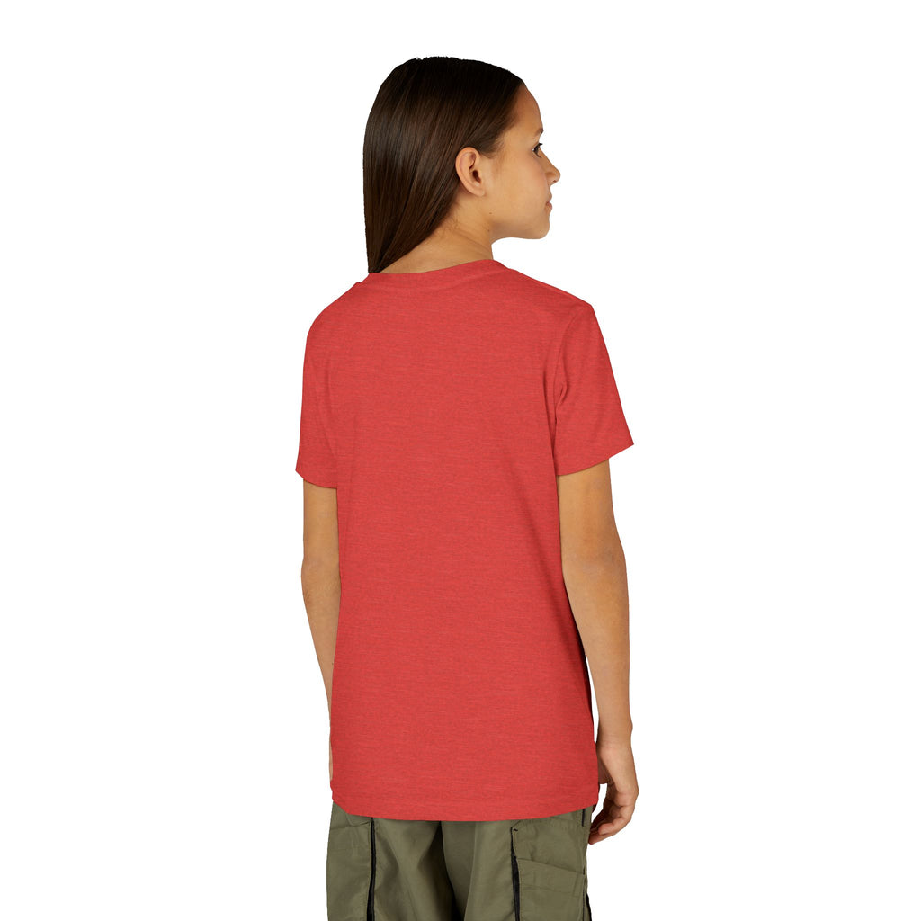 Youth Tee — "Stay True and Be You" Rainbow Script Kids T-Shirt