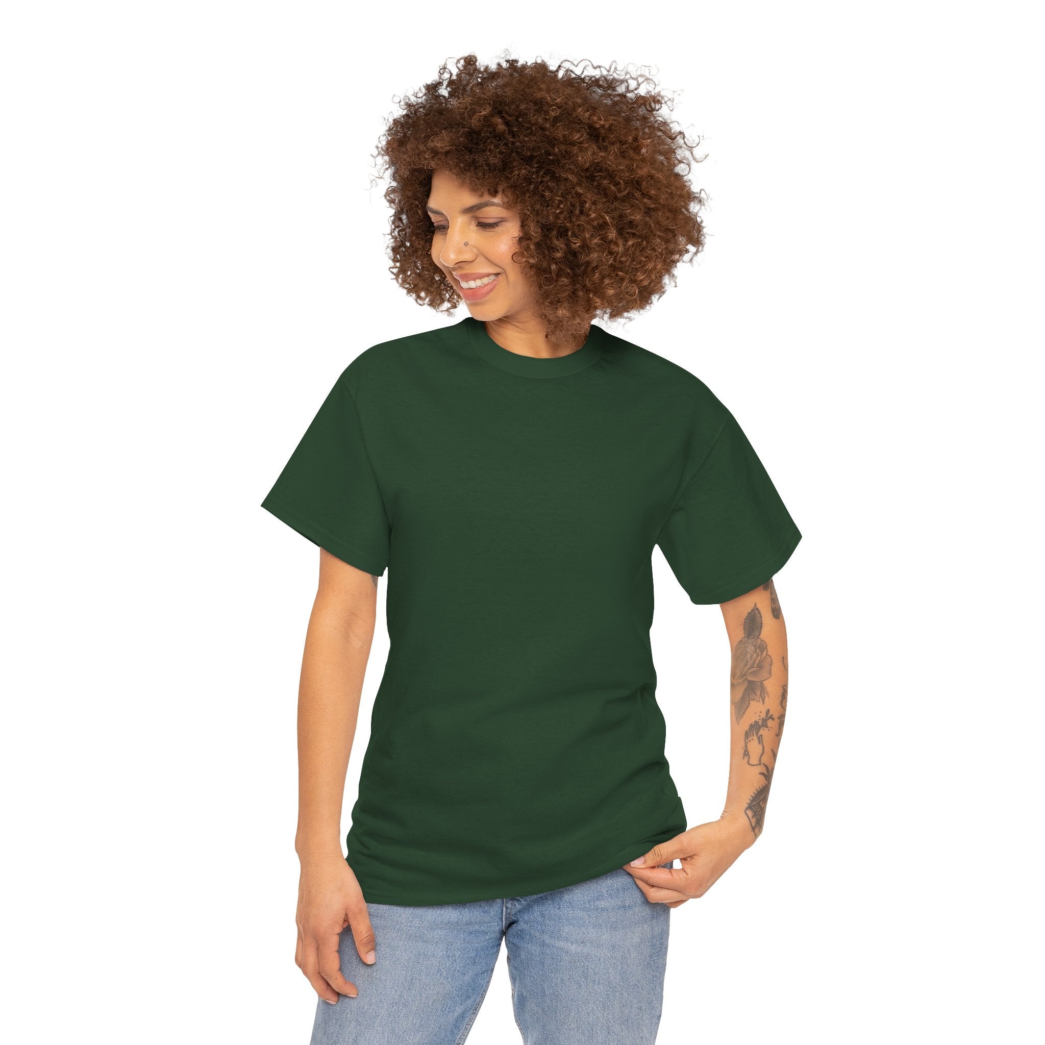 Plain Unisex Cotton Tee — Comfortable Affordable Everyday T‑Shirt