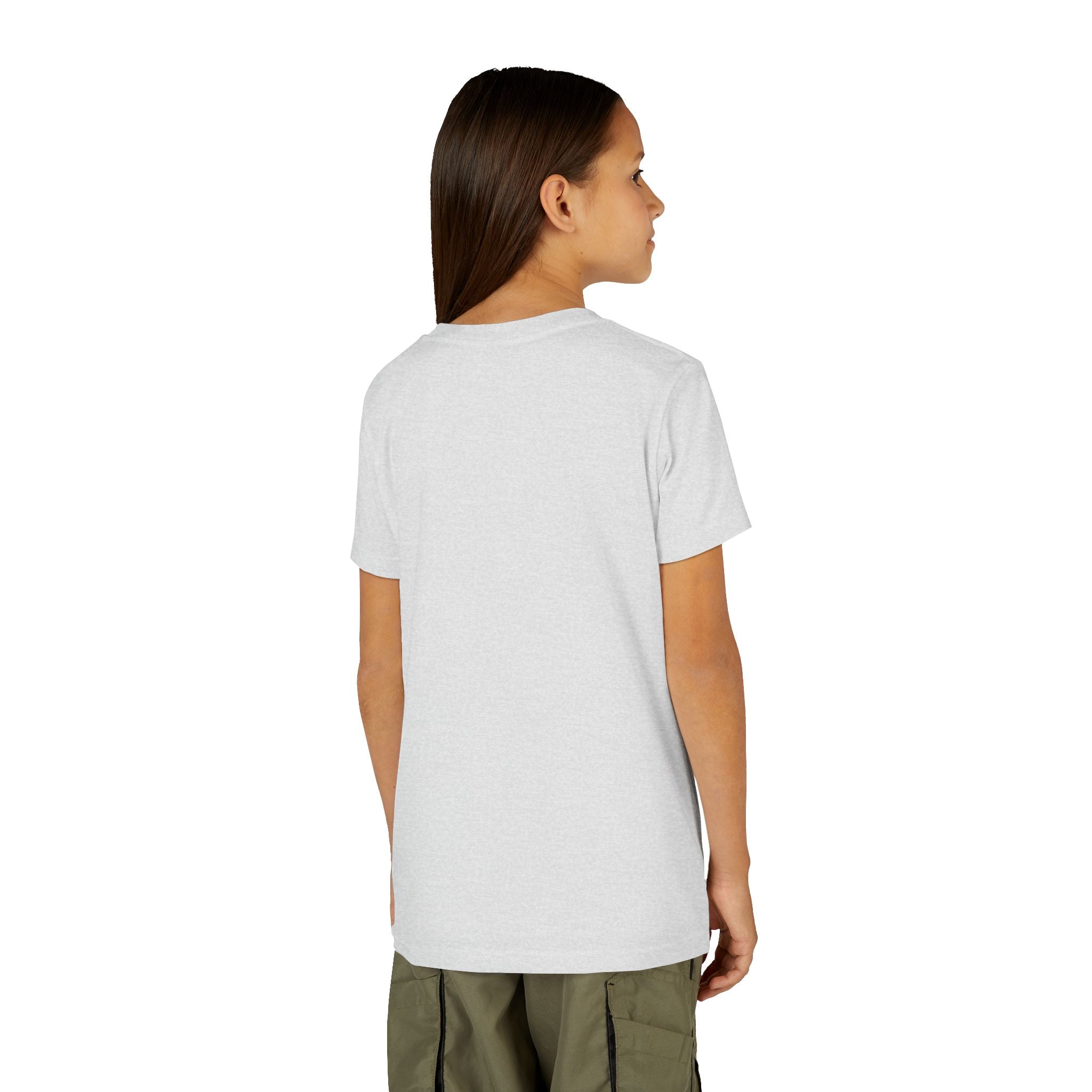 Youth Tee — "Stay True and Be You" Rainbow Script Kids T-Shirt