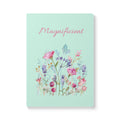 Magnificent Floral Pocket Notebook — Watercolor Wildflower Softcover Journal