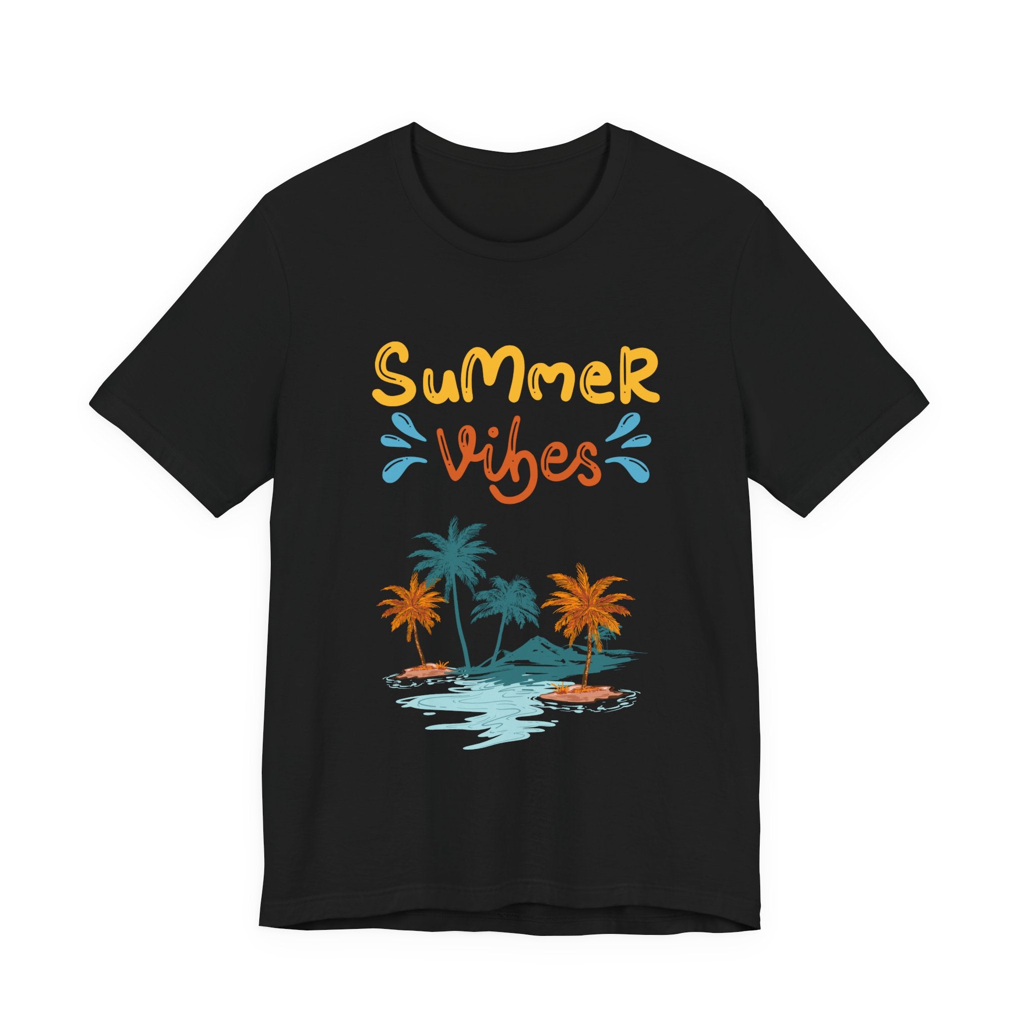 Hello Summer Tee – Pastel Beach Graphic T-Shirt