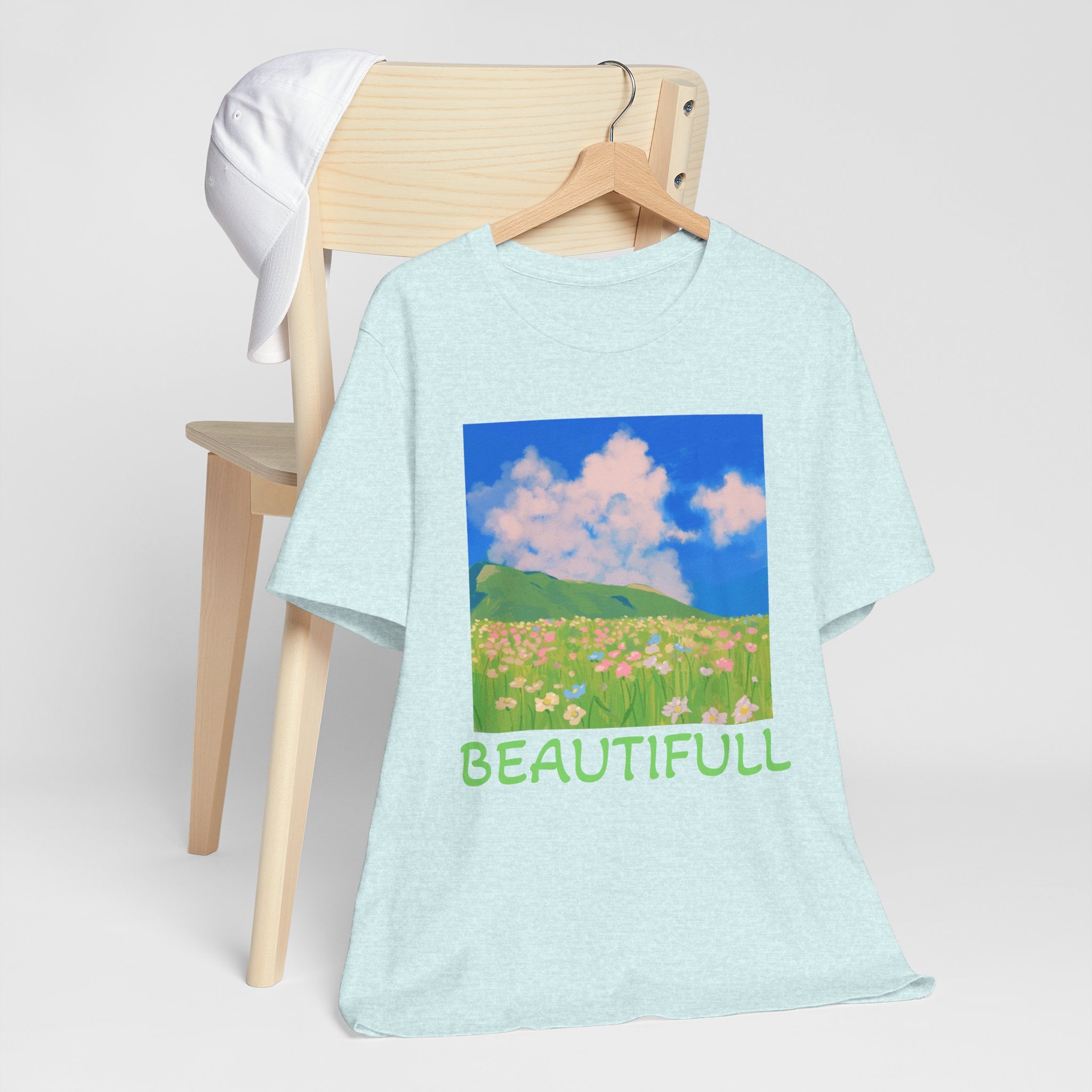 Floral Field Printed T-Shirt — Beautiful Floral Daily Wear