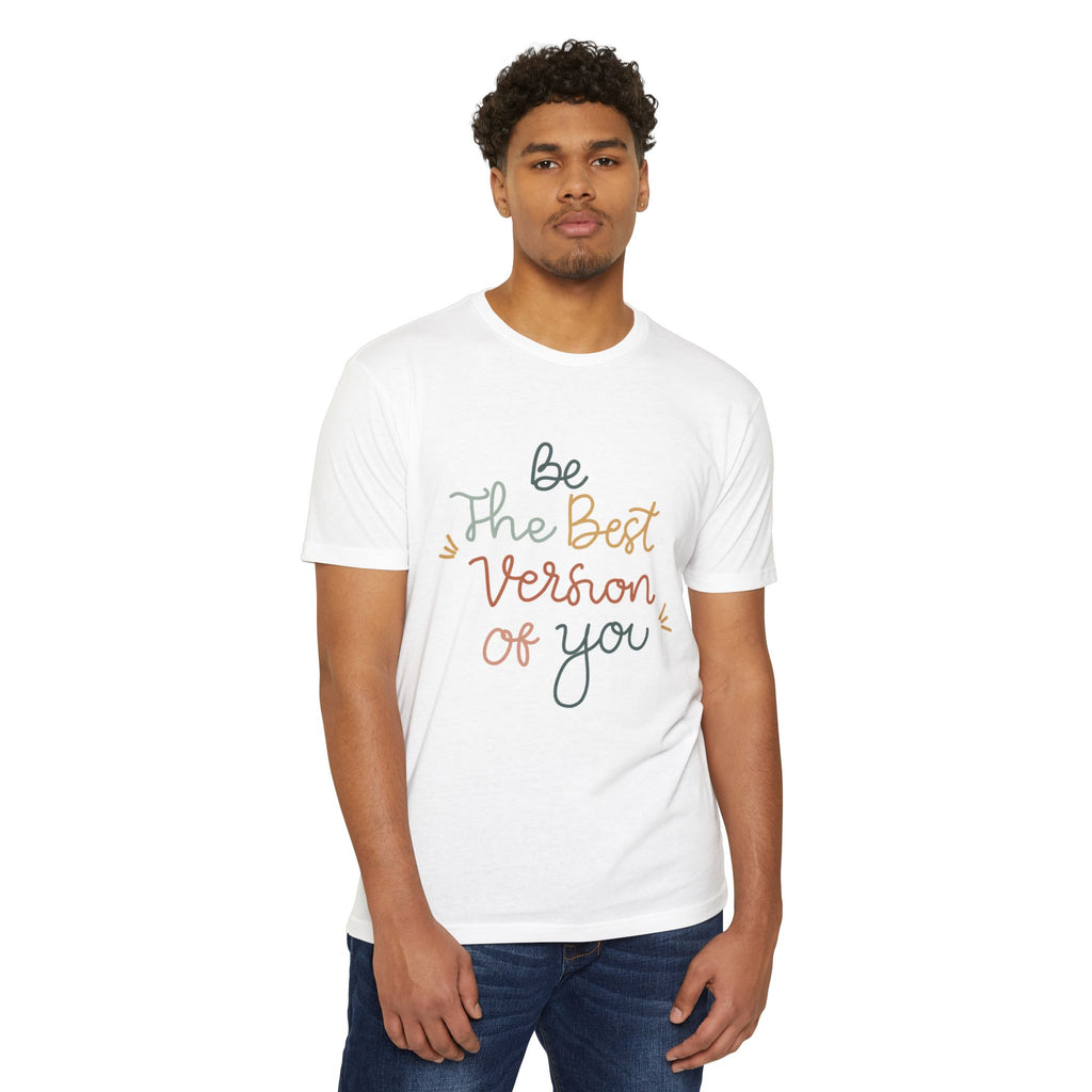 Inspirational "Be The Best Version Of You" T-Shirt — Motivational Women's Tee