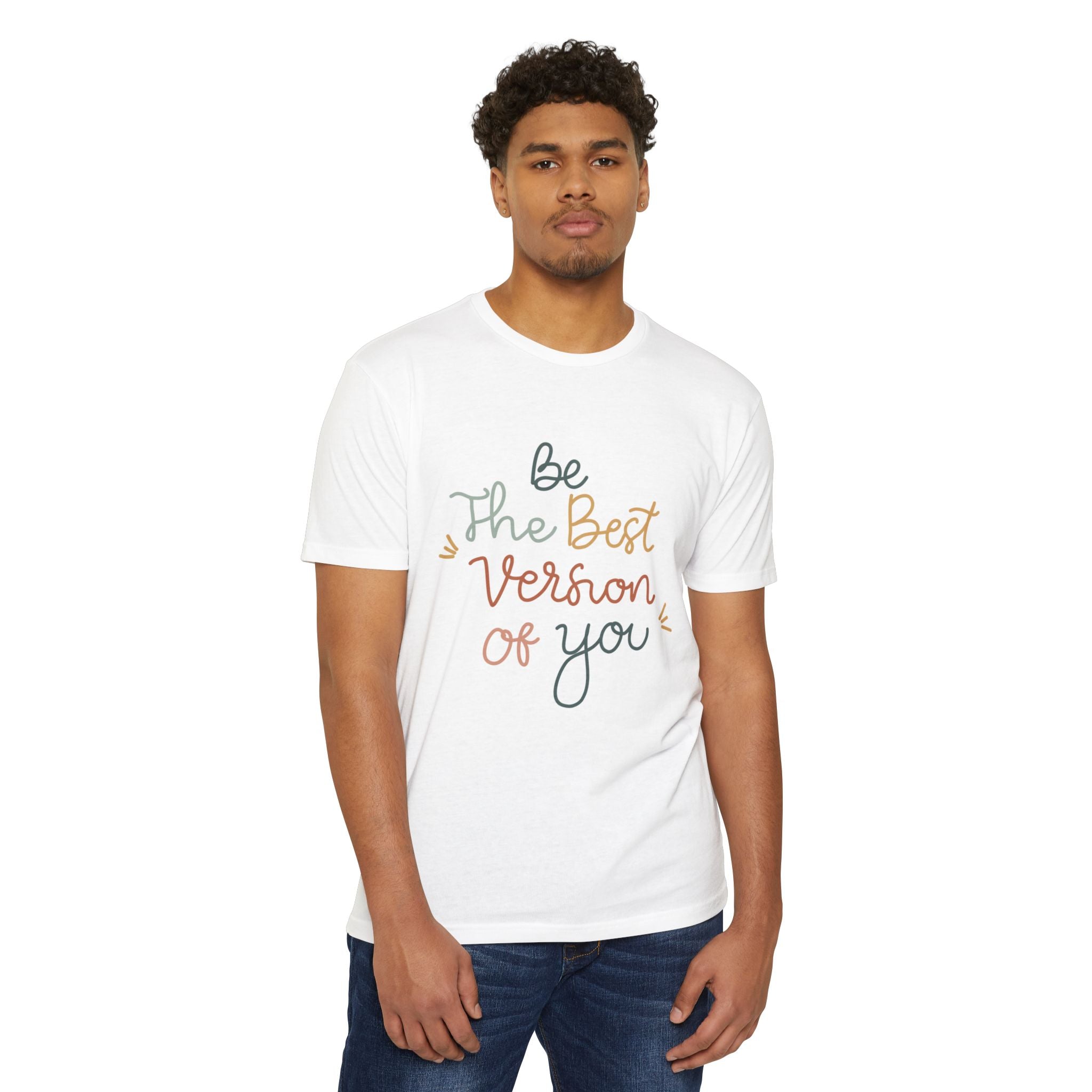 Inspirational "Be The Best Version Of You" T-Shirt — Motivational Women's Tee