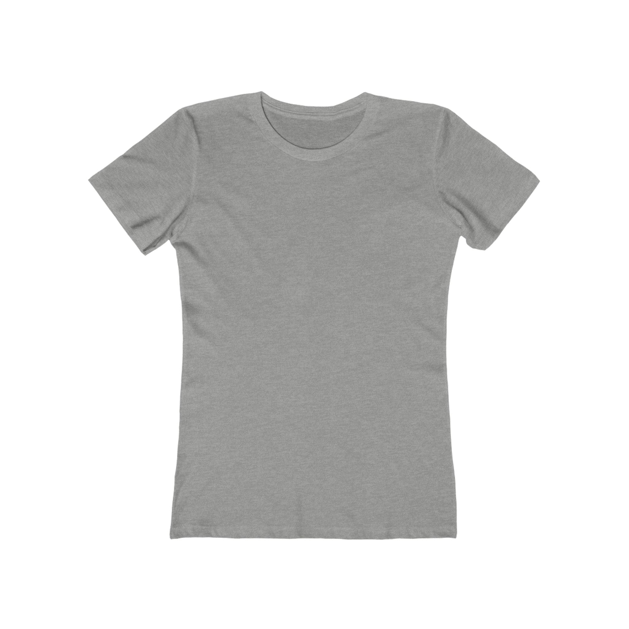 Plain Boyfriend Tee for Women — No Print T-shirt