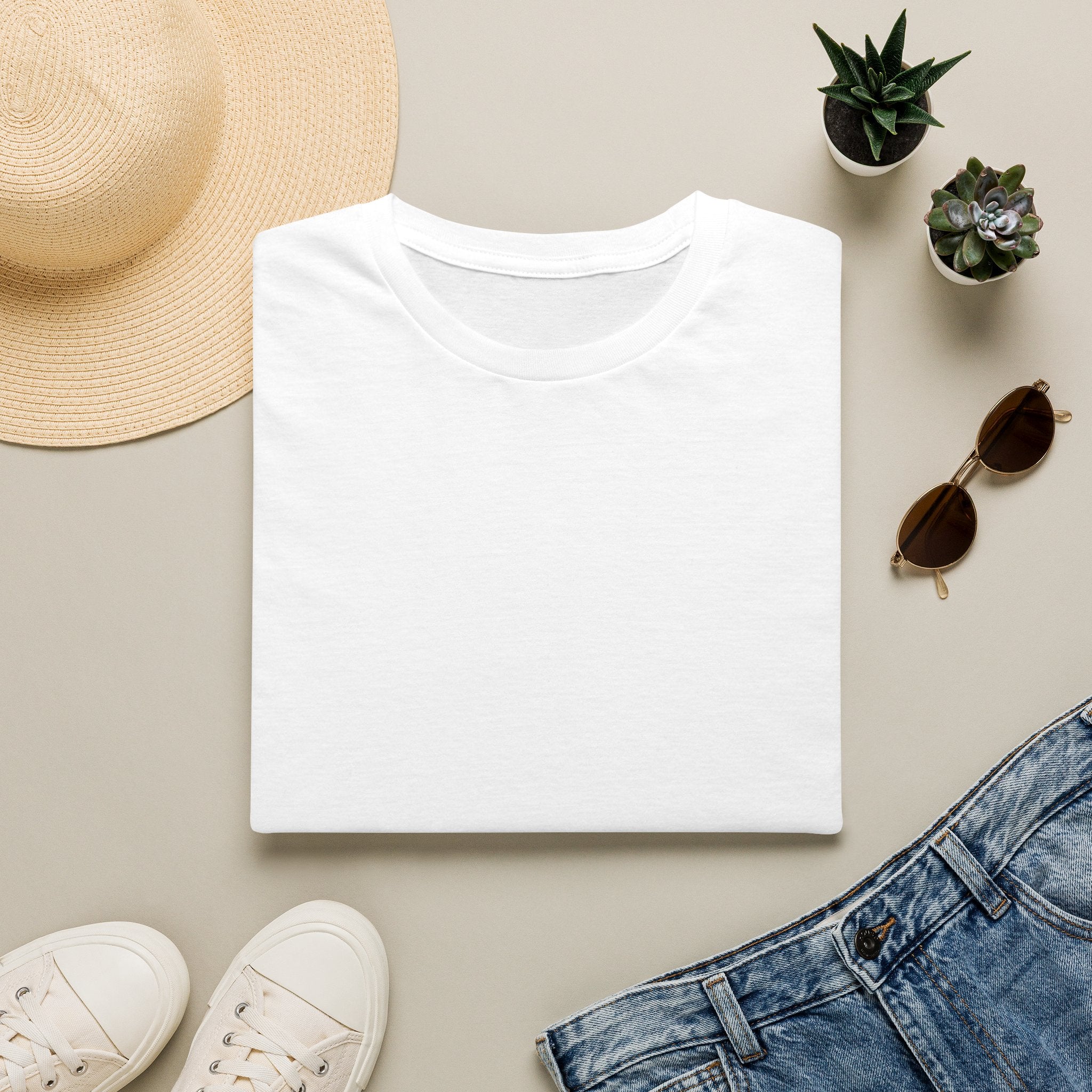 Classic Plain T-Shirt — Minimal Everyday Tee