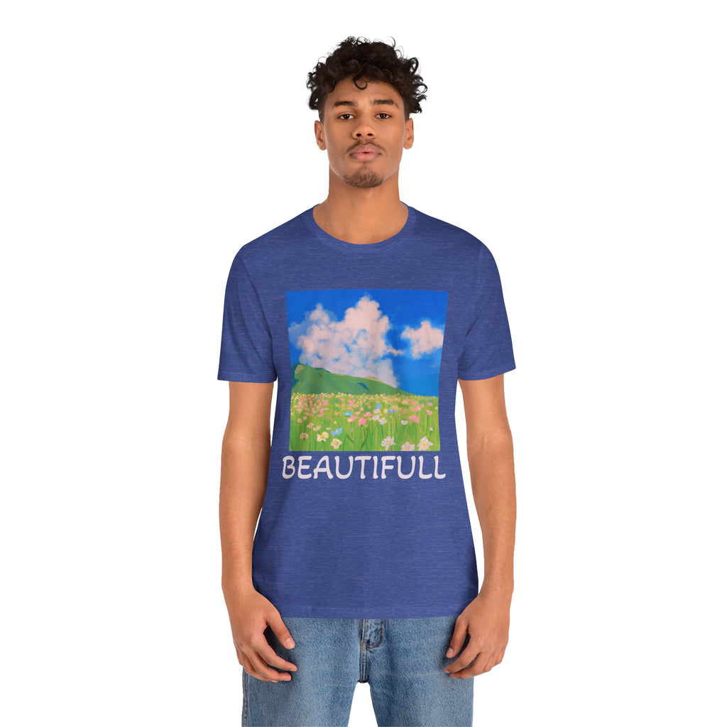 Floral Field Printed T-Shirt — Beautiful Floral Daily Wear