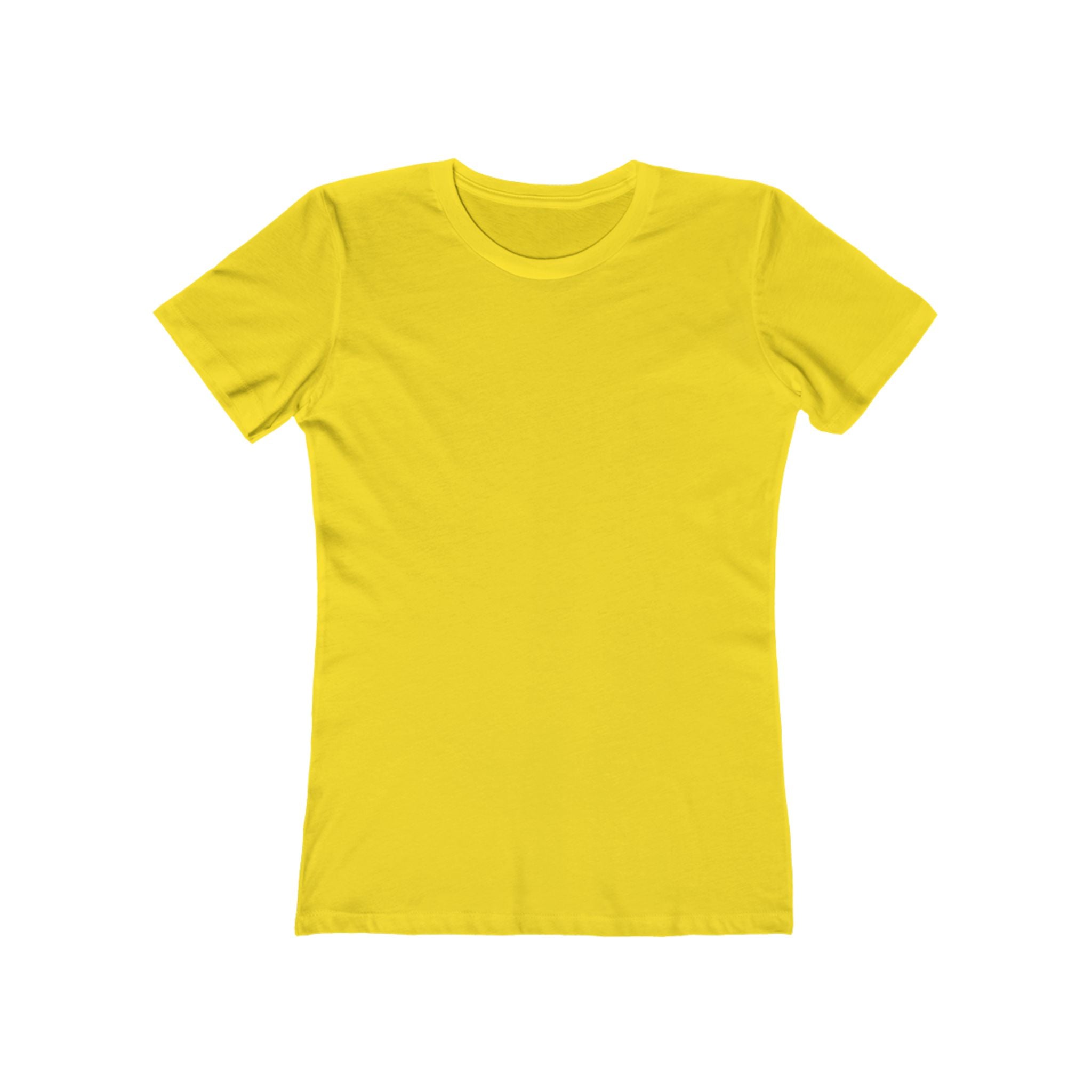 Plain Boyfriend Tee for Women — No Print T-shirt