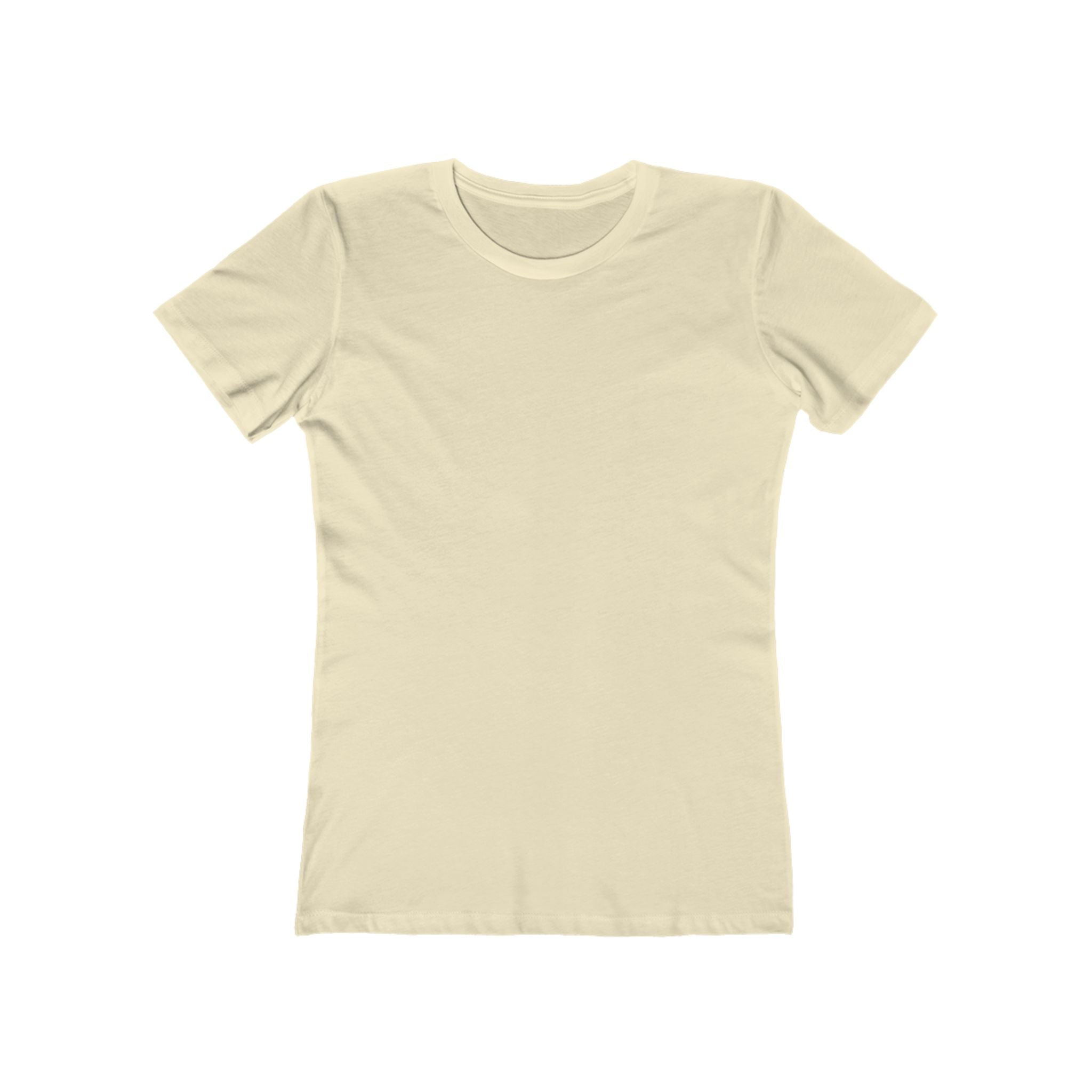 Plain Boyfriend Tee for Women — No Print T-shirt