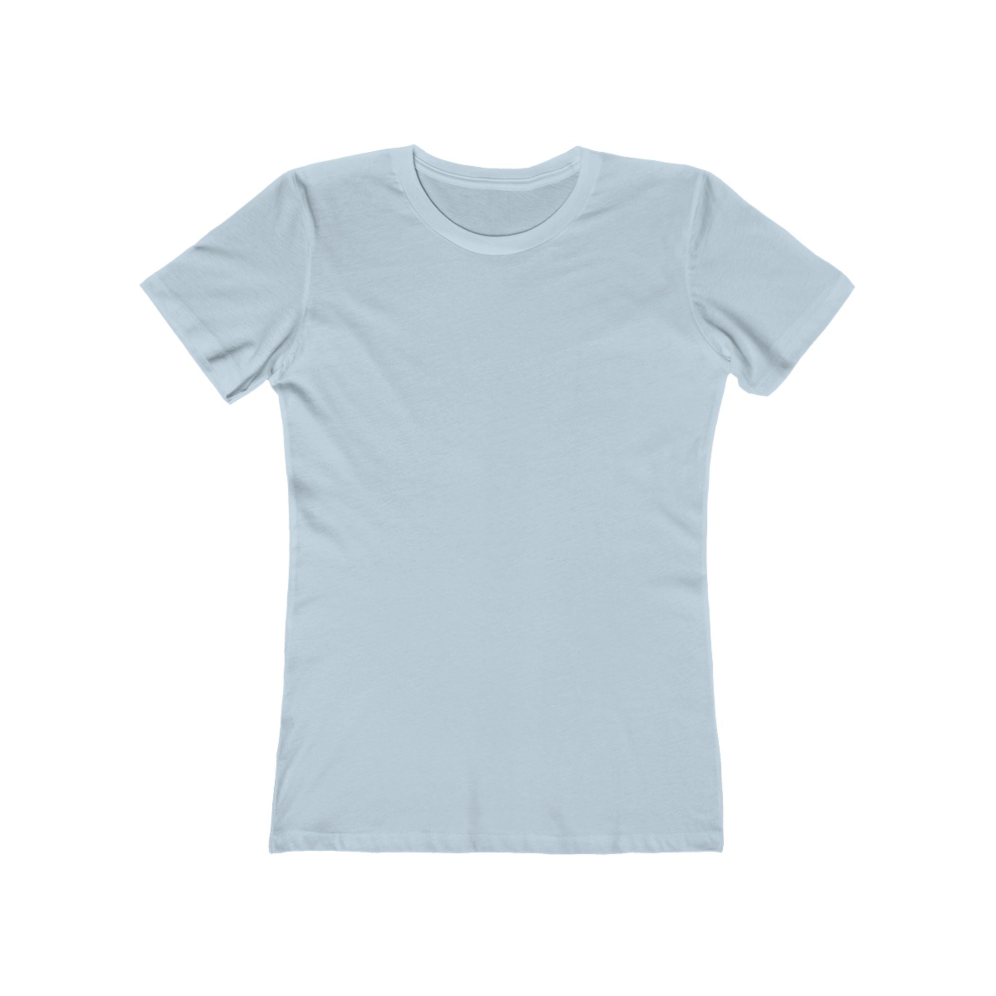 Plain Boyfriend Tee for Women — No Print T-shirt