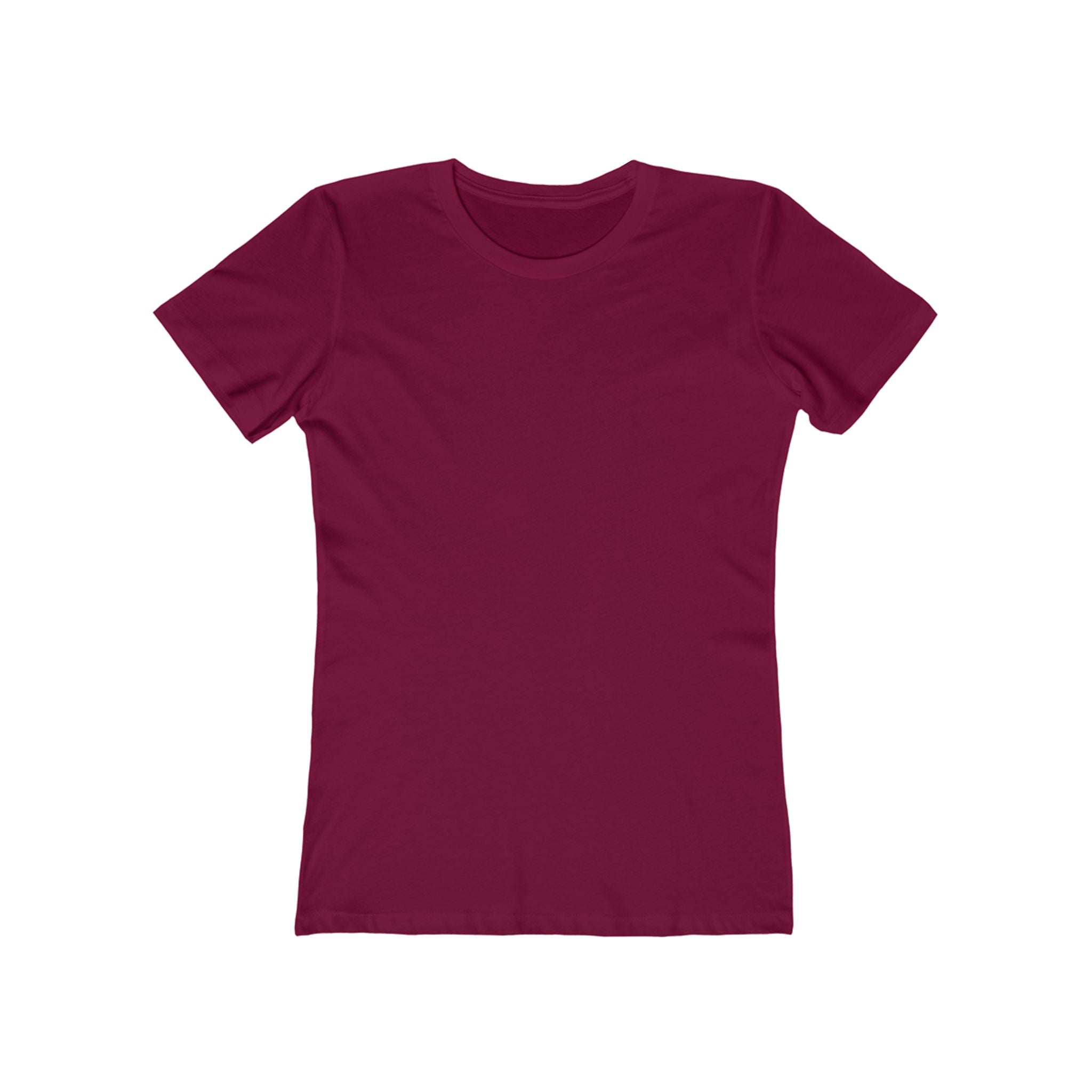 Plain Boyfriend Tee for Women — No Print T-shirt