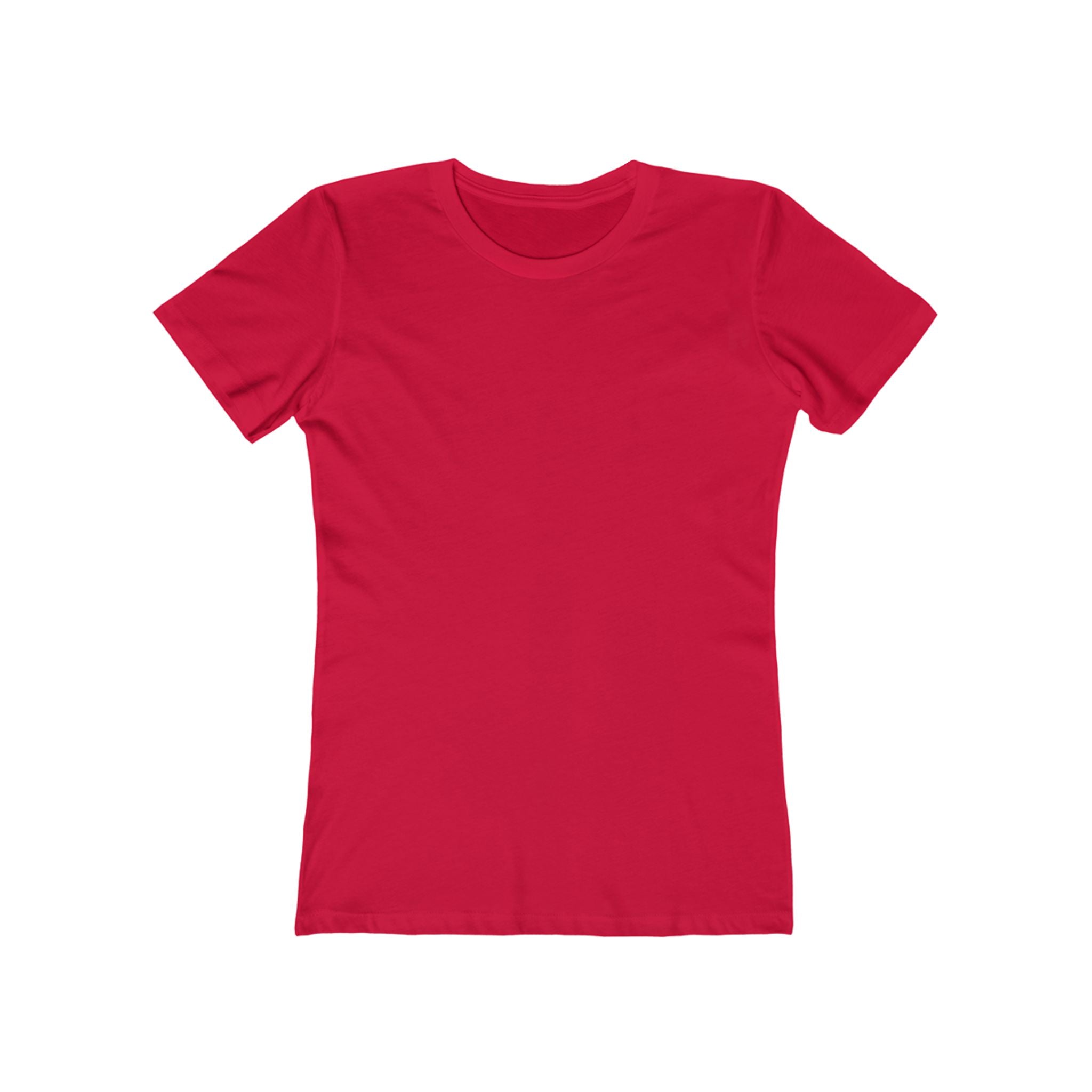 Plain Boyfriend Tee for Women — No Print T-shirt
