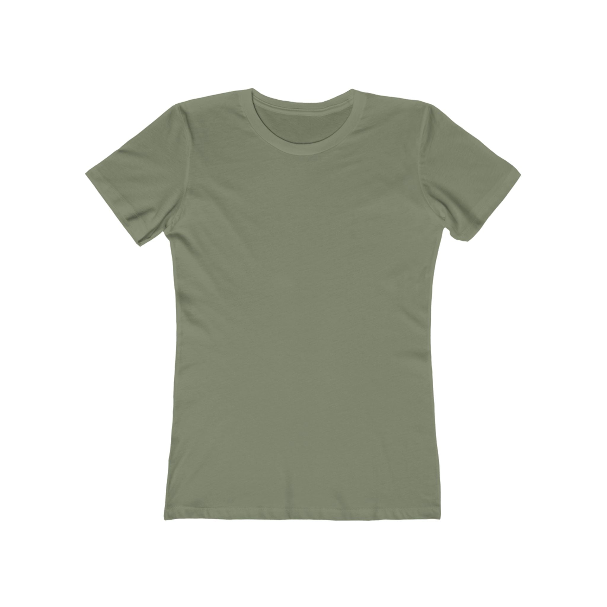 Plain Boyfriend Tee for Women — No Print T-shirt