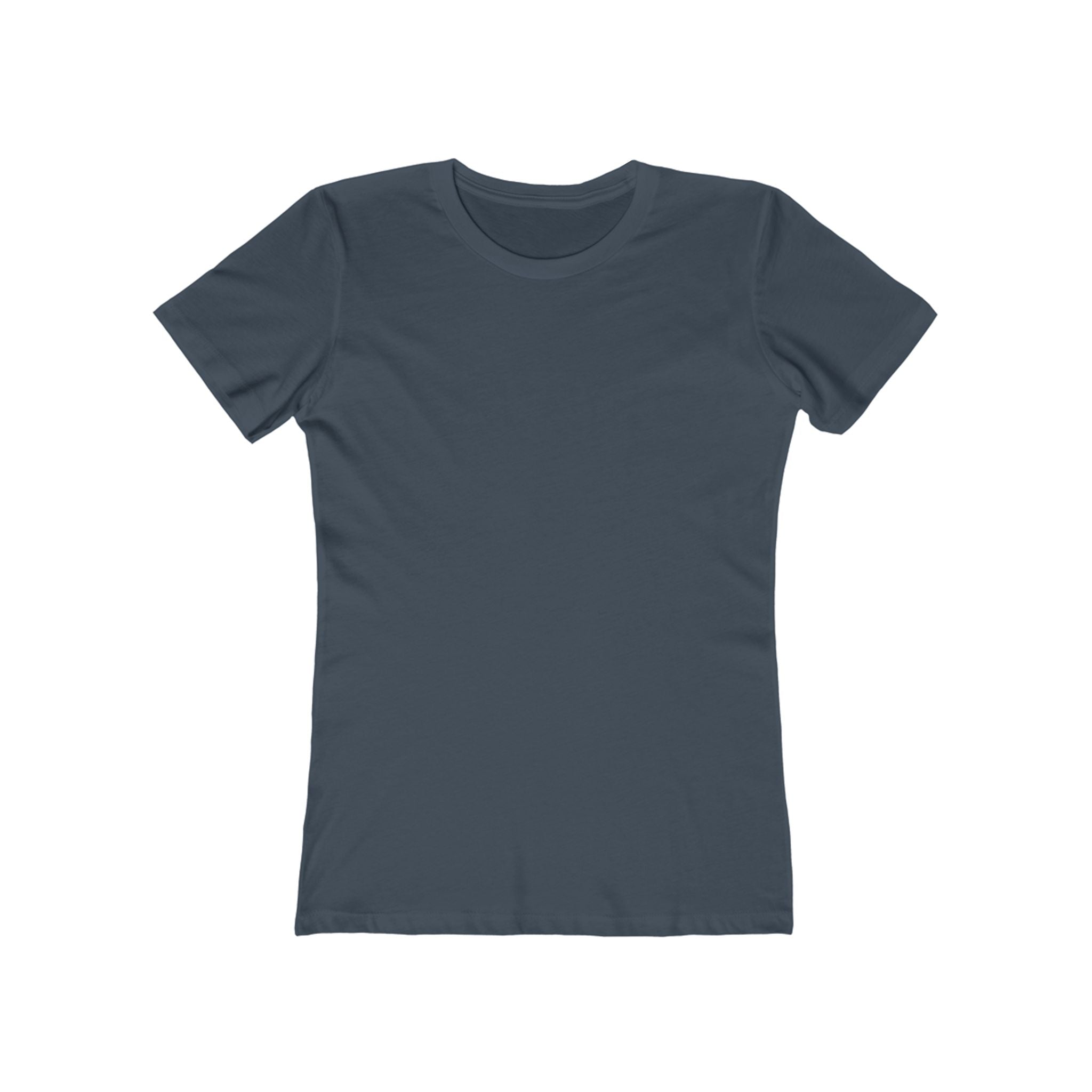 Plain Boyfriend Tee for Women — No Print T-shirt