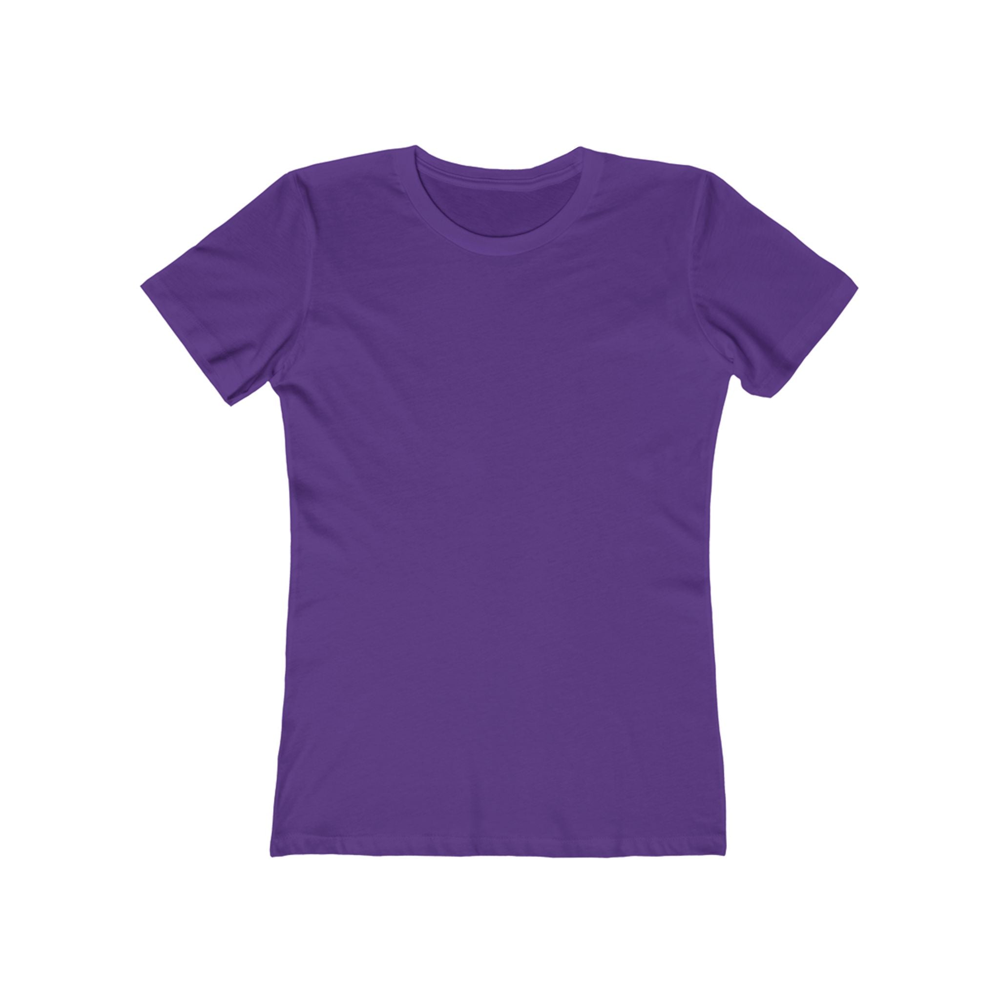 Plain Boyfriend Tee for Women — No Print T-shirt