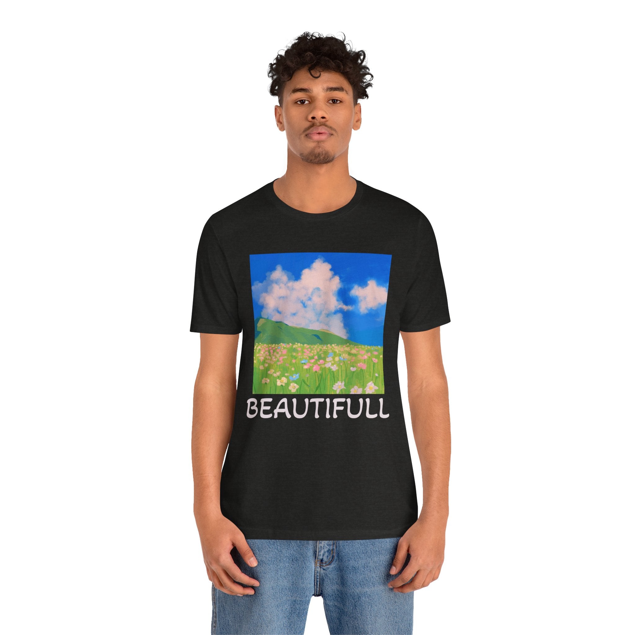 Floral Field Printed T-Shirt — Beautiful Floral Daily Wear