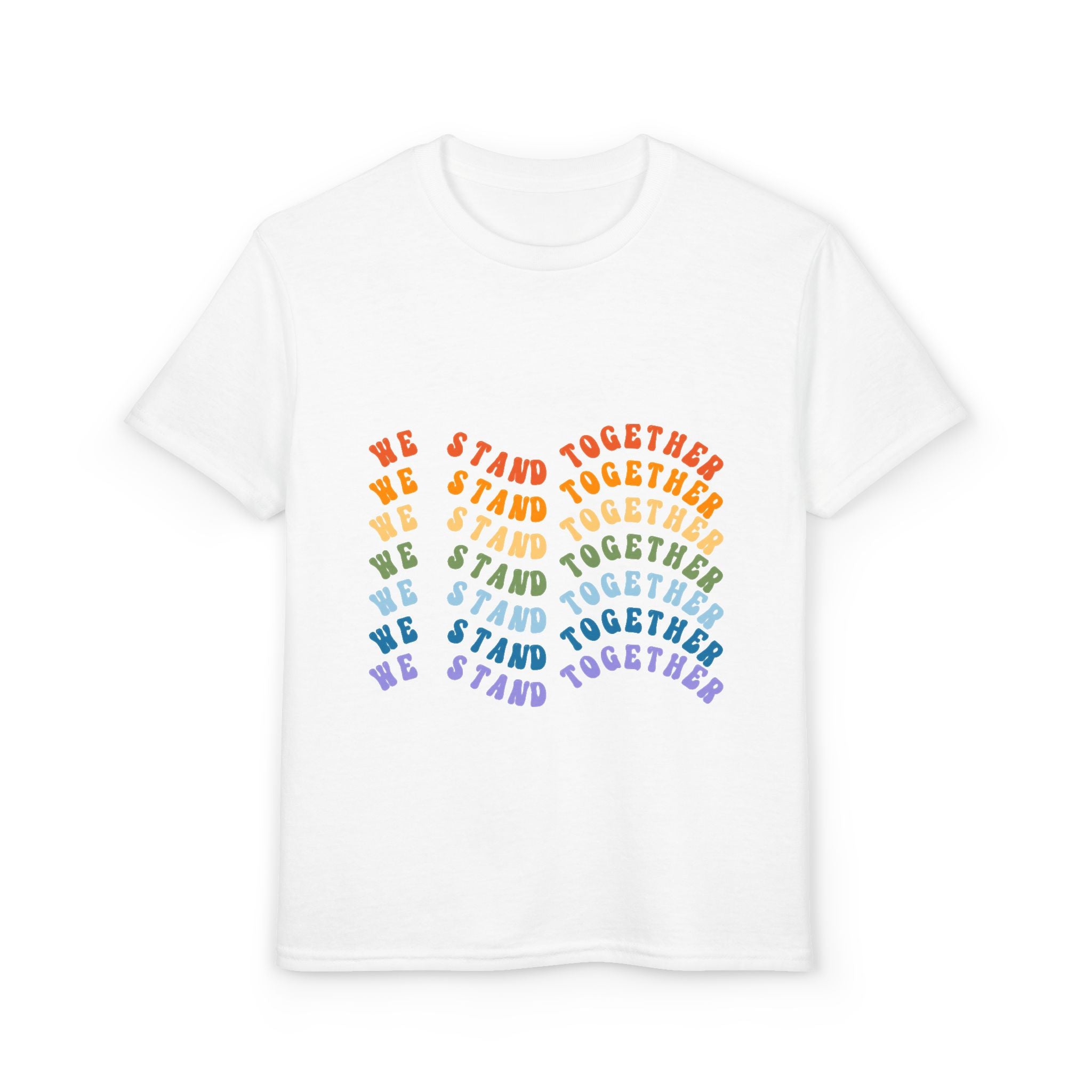 Youth Rainbow "We Stand Together" T-Shirt