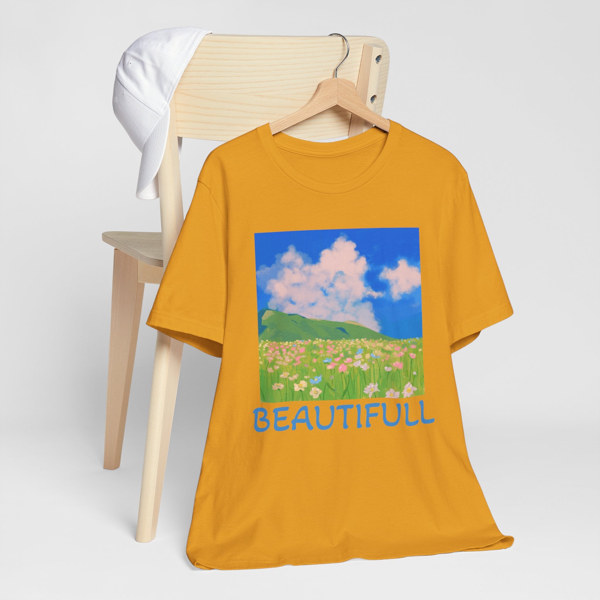 Floral Field Printed T-Shirt — Beautiful Floral Daily Wear