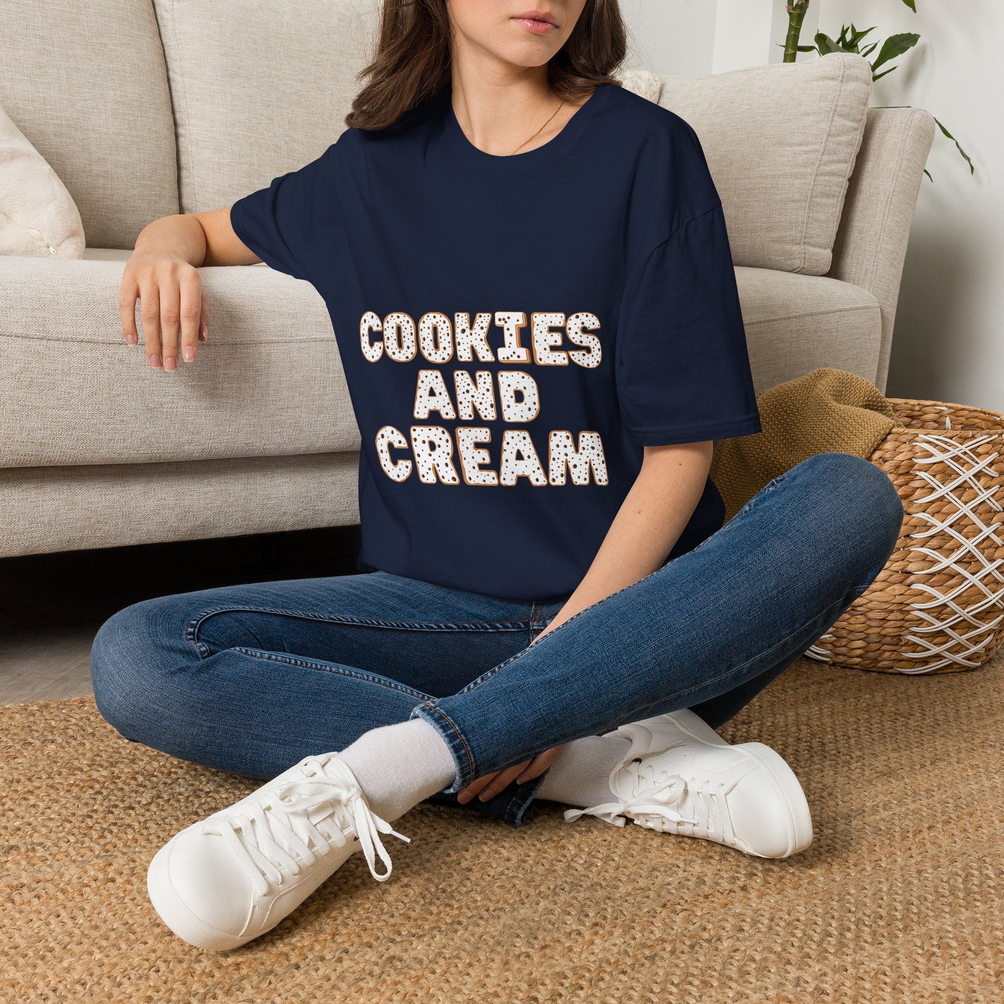 Cookies and Ice Cream T-Shirt — Cute Dessert Graphic Tee
