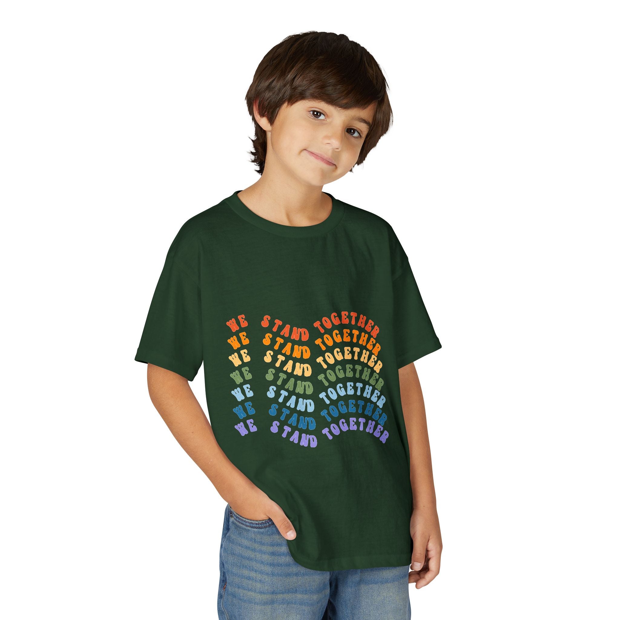 Youth Rainbow "We Stand Together" T-Shirt