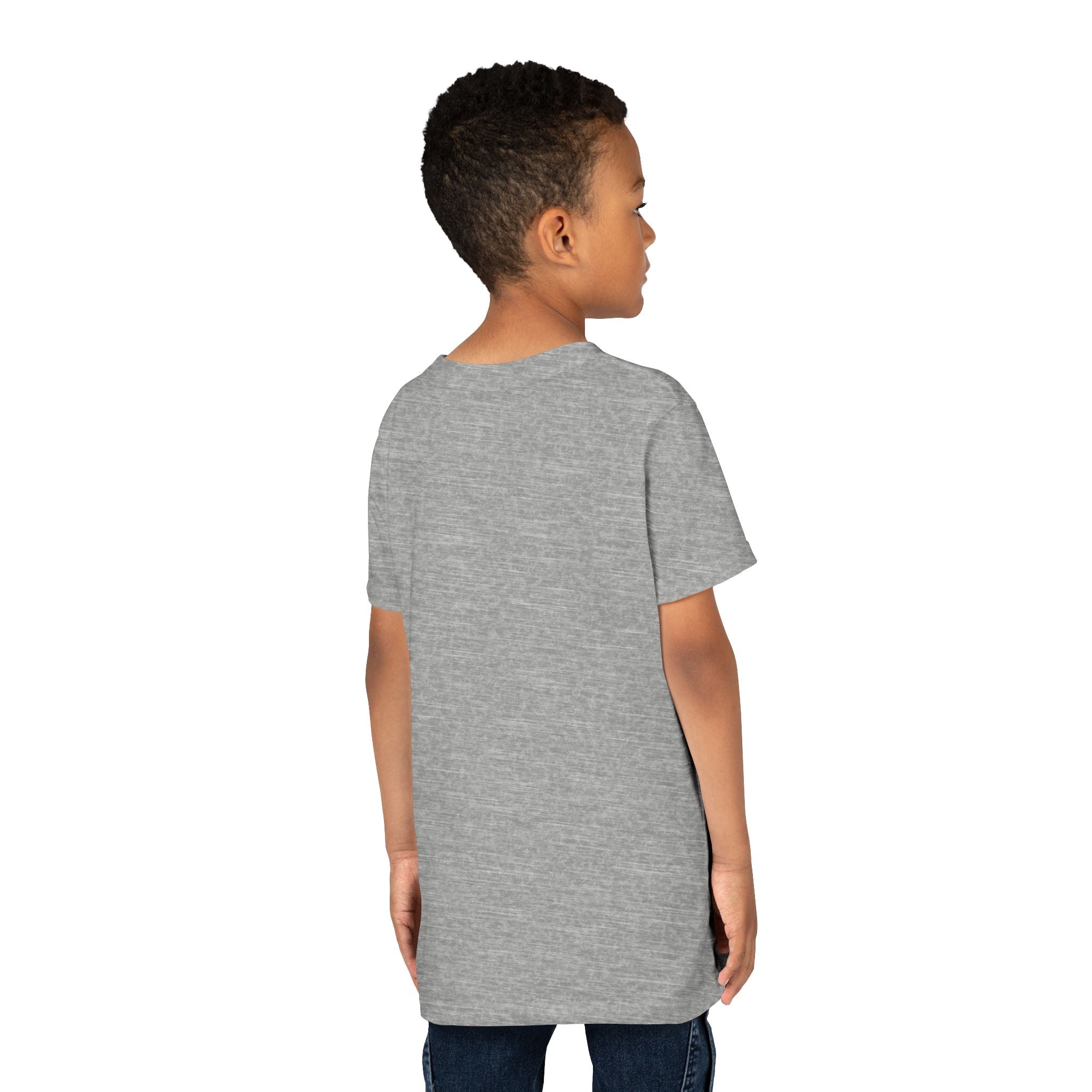 Youth Tee — "Stay True and Be You" Rainbow Script Kids T-Shirt