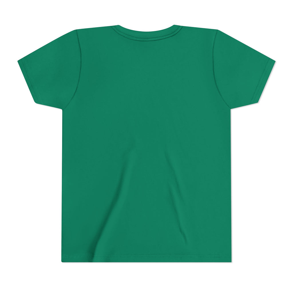 Youth Tee — "Stay True and Be You" Rainbow Script Kids T-Shirt