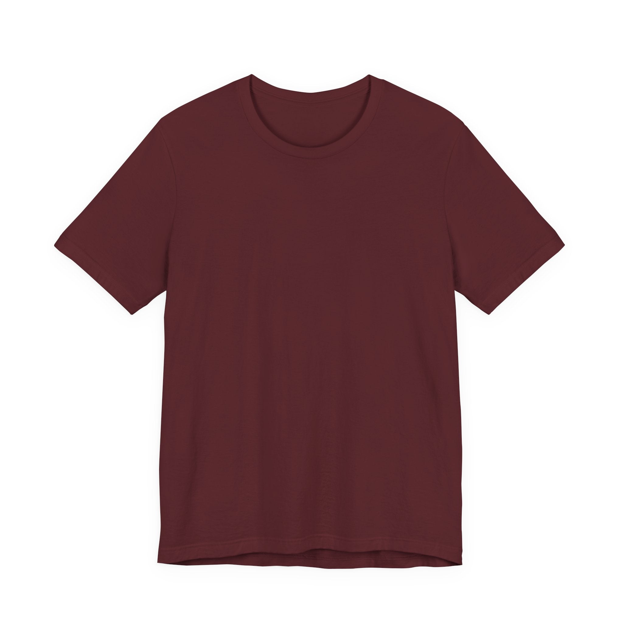 Classic Plain Everyday Unisex Short Sleeve Tee