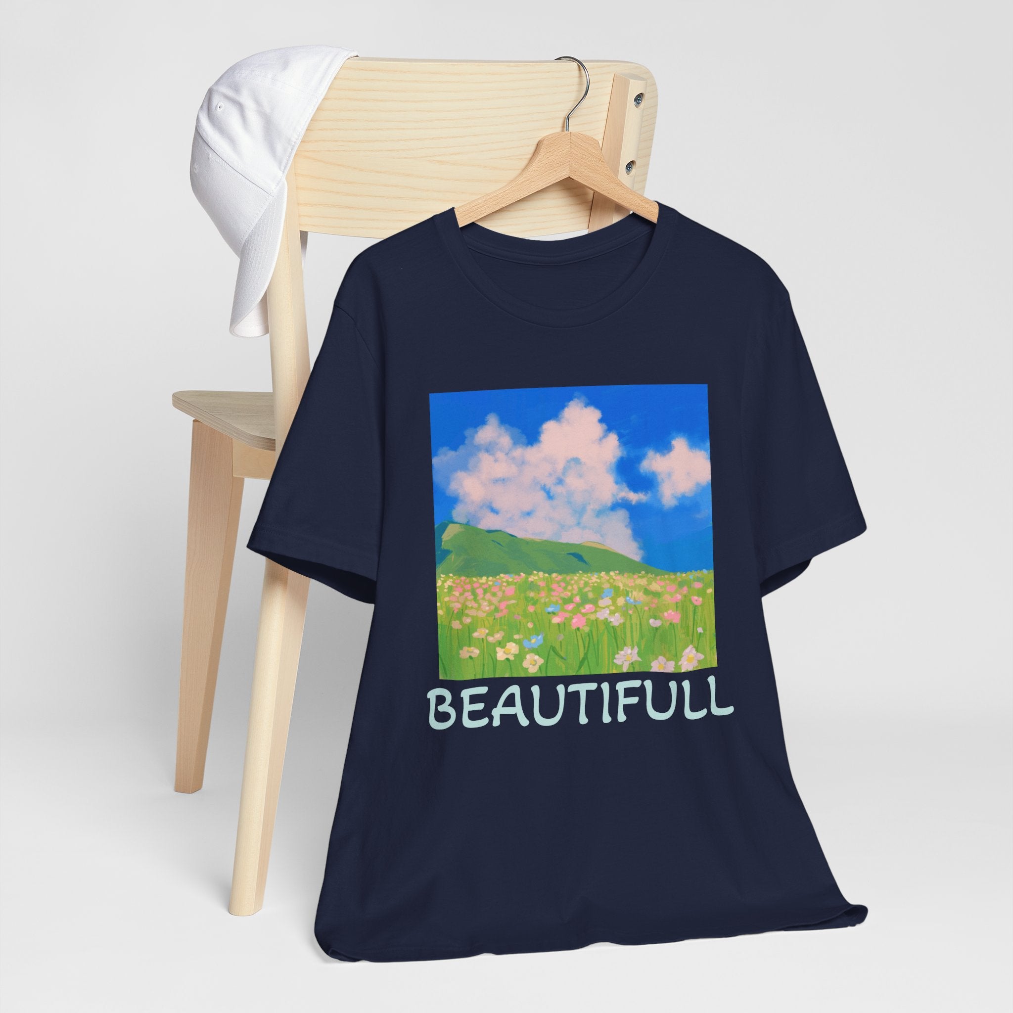 Floral Field Printed T-Shirt — Beautiful Floral Daily Wear