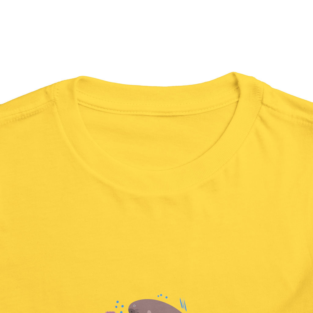 Toddler Tee — Cute Ocean Animals Circle Graphic