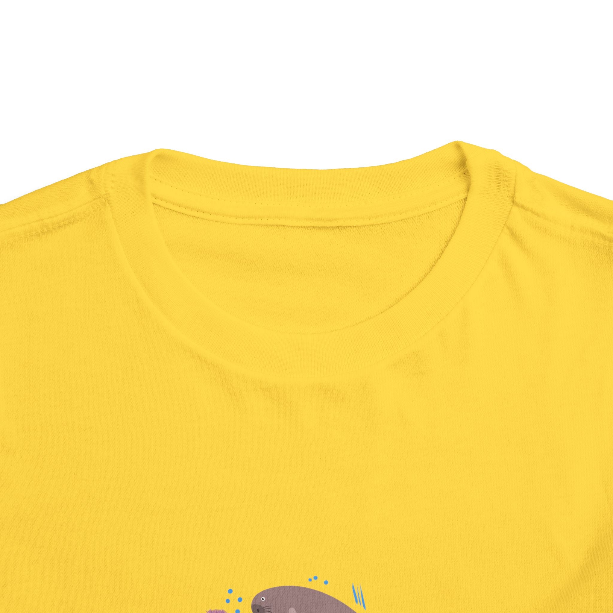 Toddler Tee — Cute Ocean Animals Circle Graphic