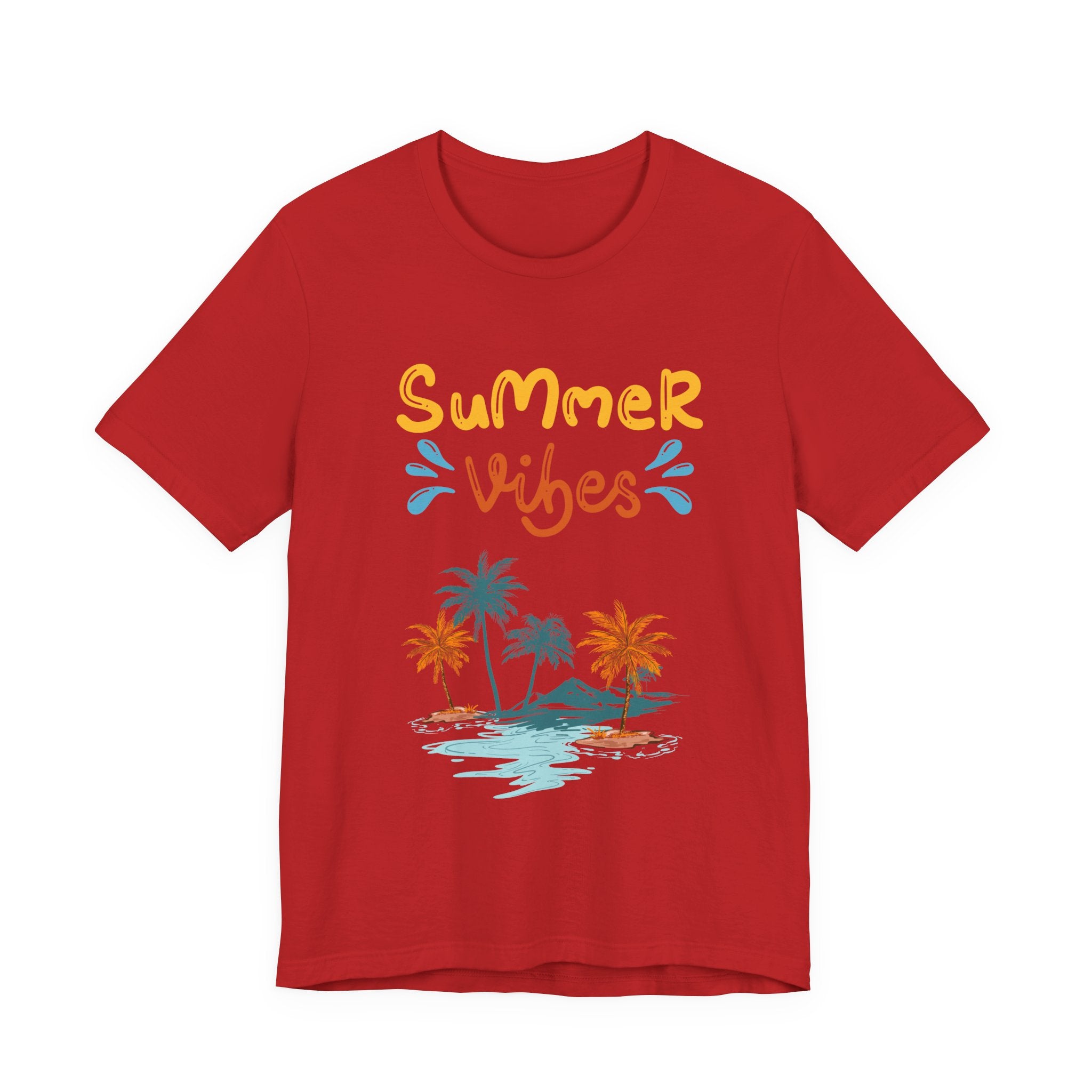 Hello Summer Tee – Pastel Beach Graphic T-Shirt
