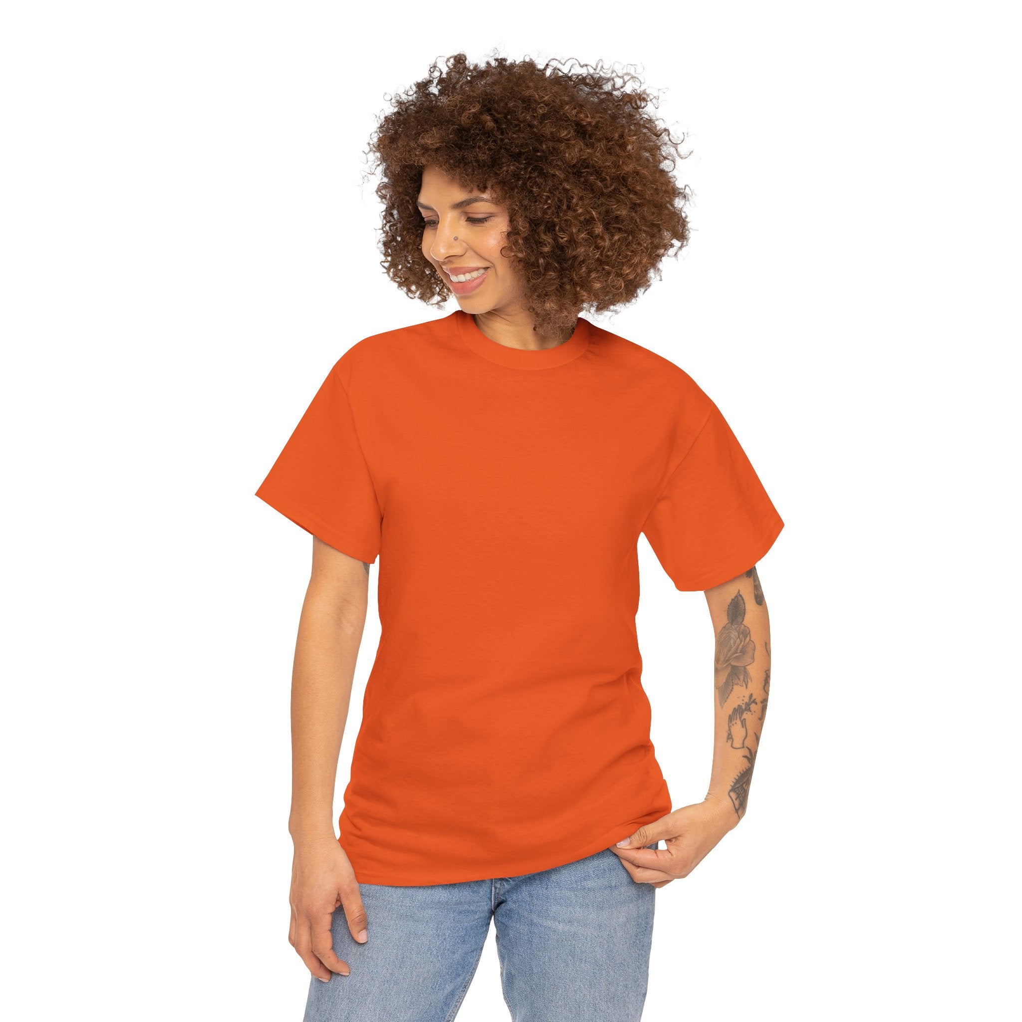 Plain Unisex Cotton Tee — Comfortable Affordable Everyday T‑Shirt