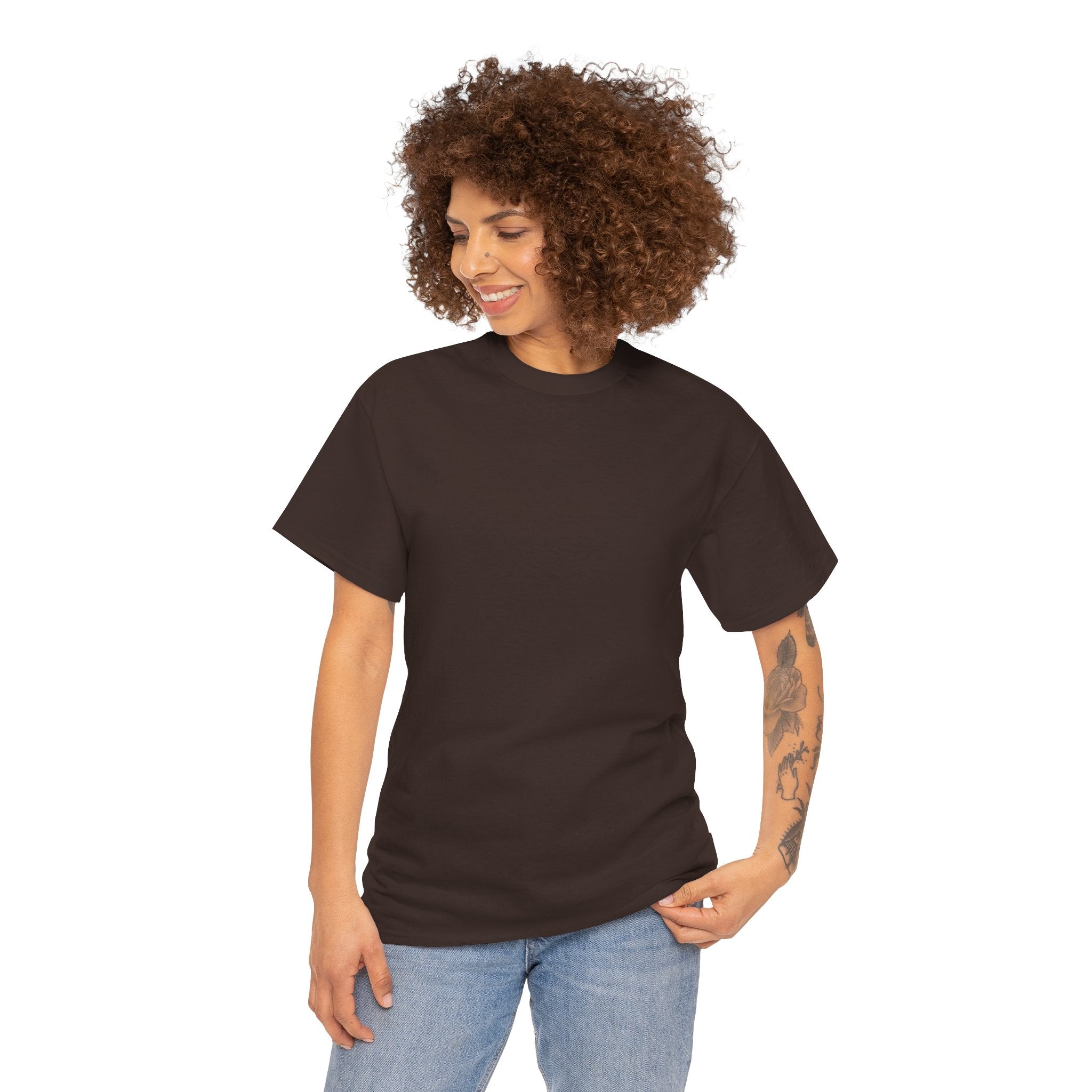 Plain Unisex Cotton Tee — Comfortable Affordable Everyday T‑Shirt