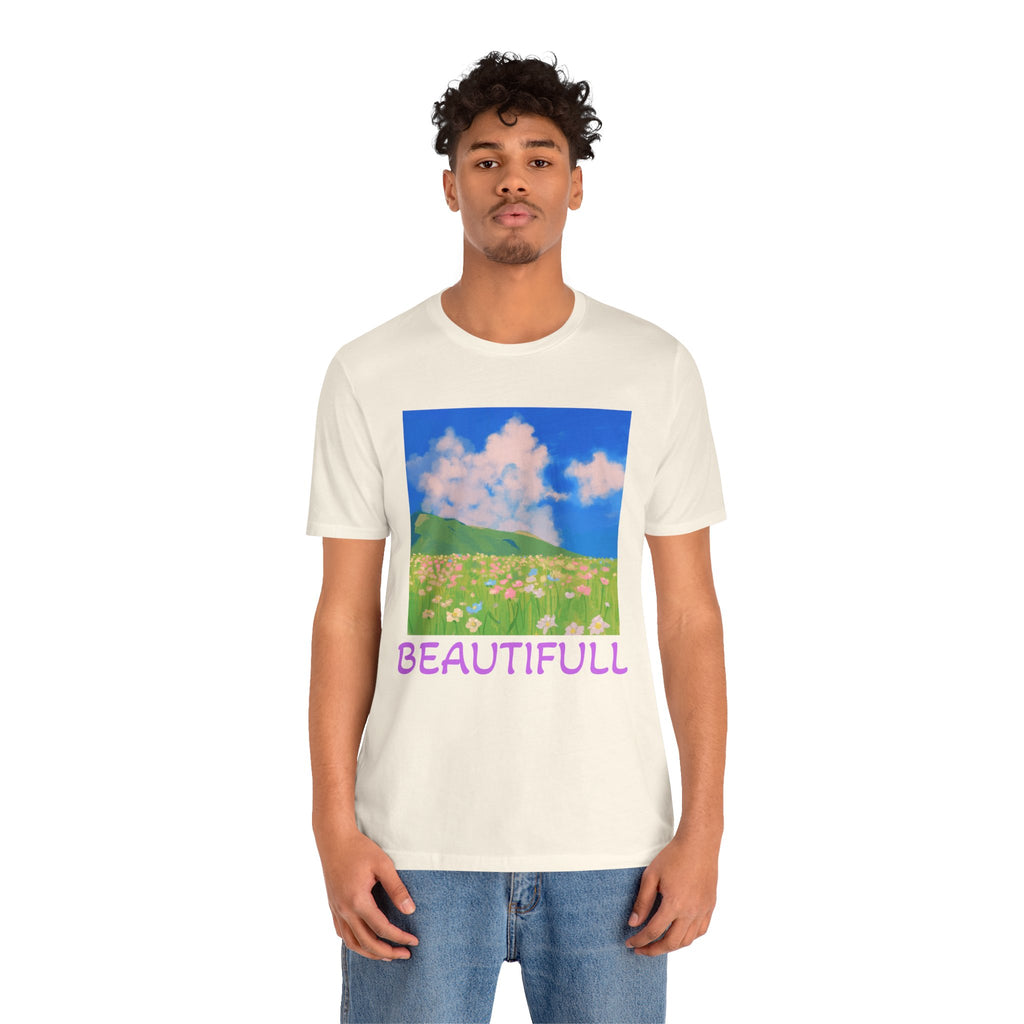Floral Field Printed T-Shirt — Beautiful Floral Daily Wear