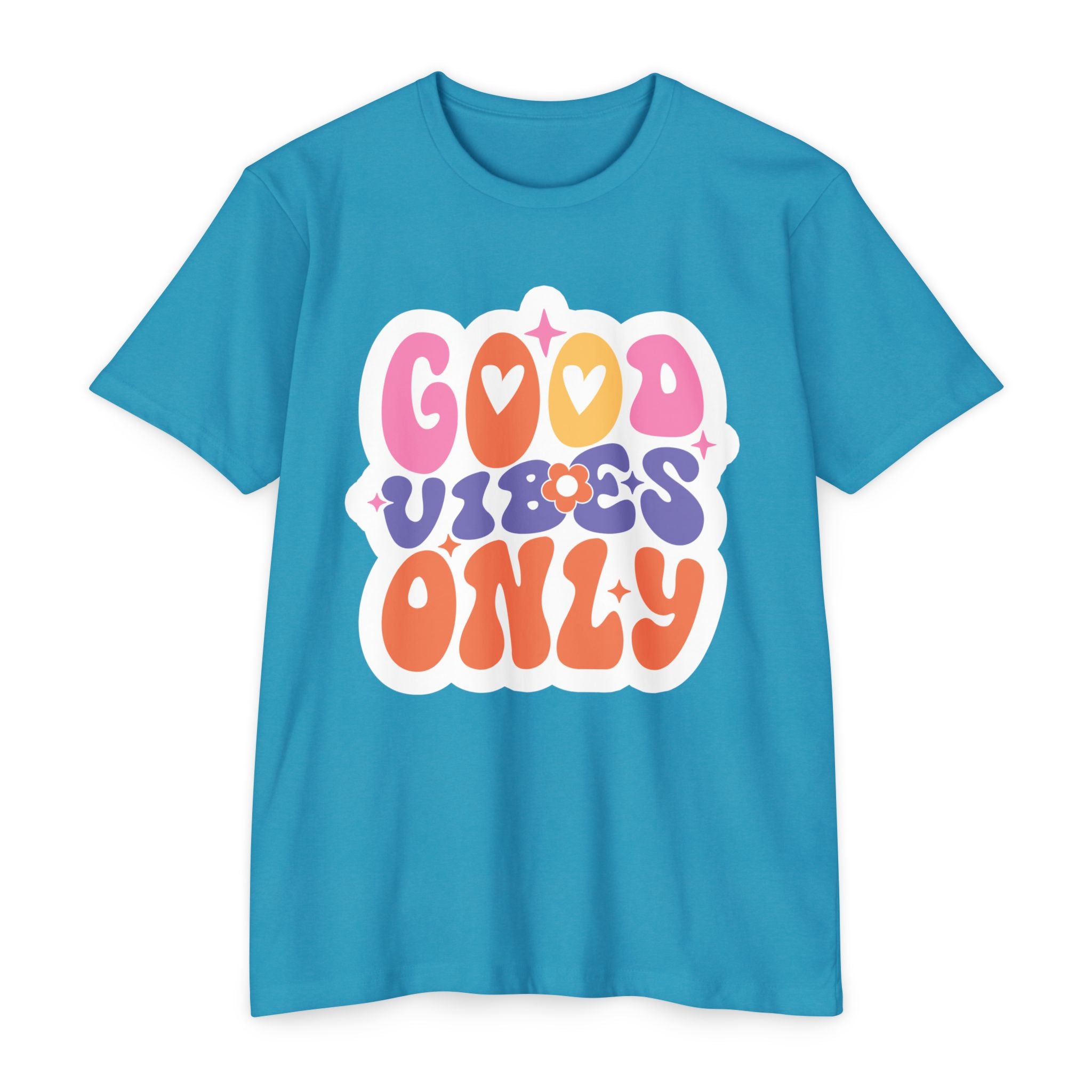 Women’s Boyfriend Tee "Good Vibes Only" - Comfortable Women's T-Shirt