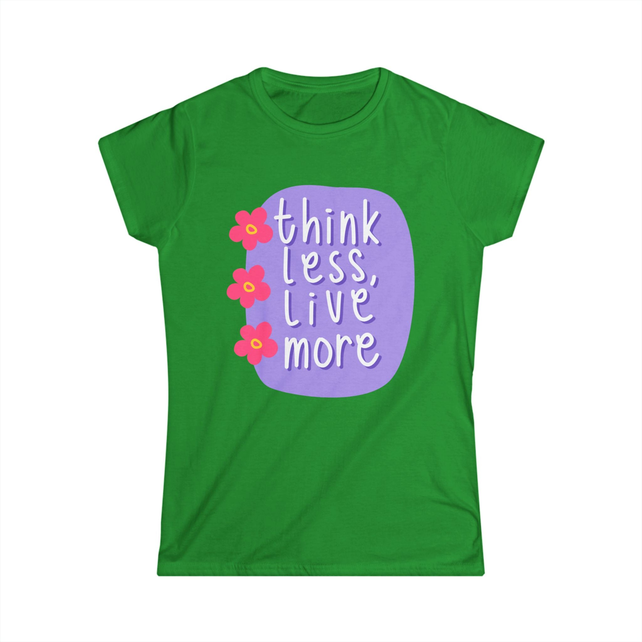 Follow Your Heart Floral Women's Tee — Inspirational Graphic T-Shirt