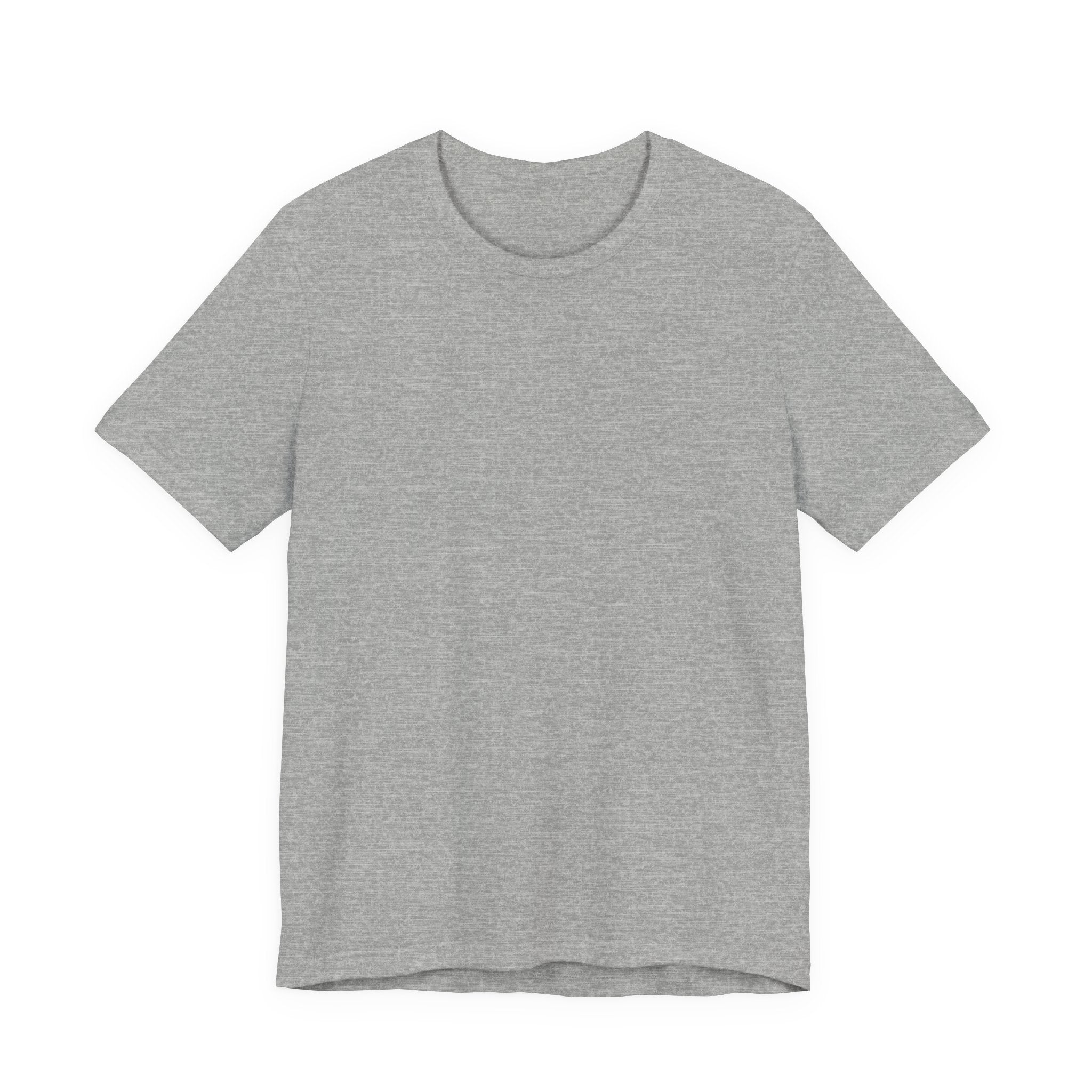 Classic Plain Everyday Unisex Short Sleeve Tee