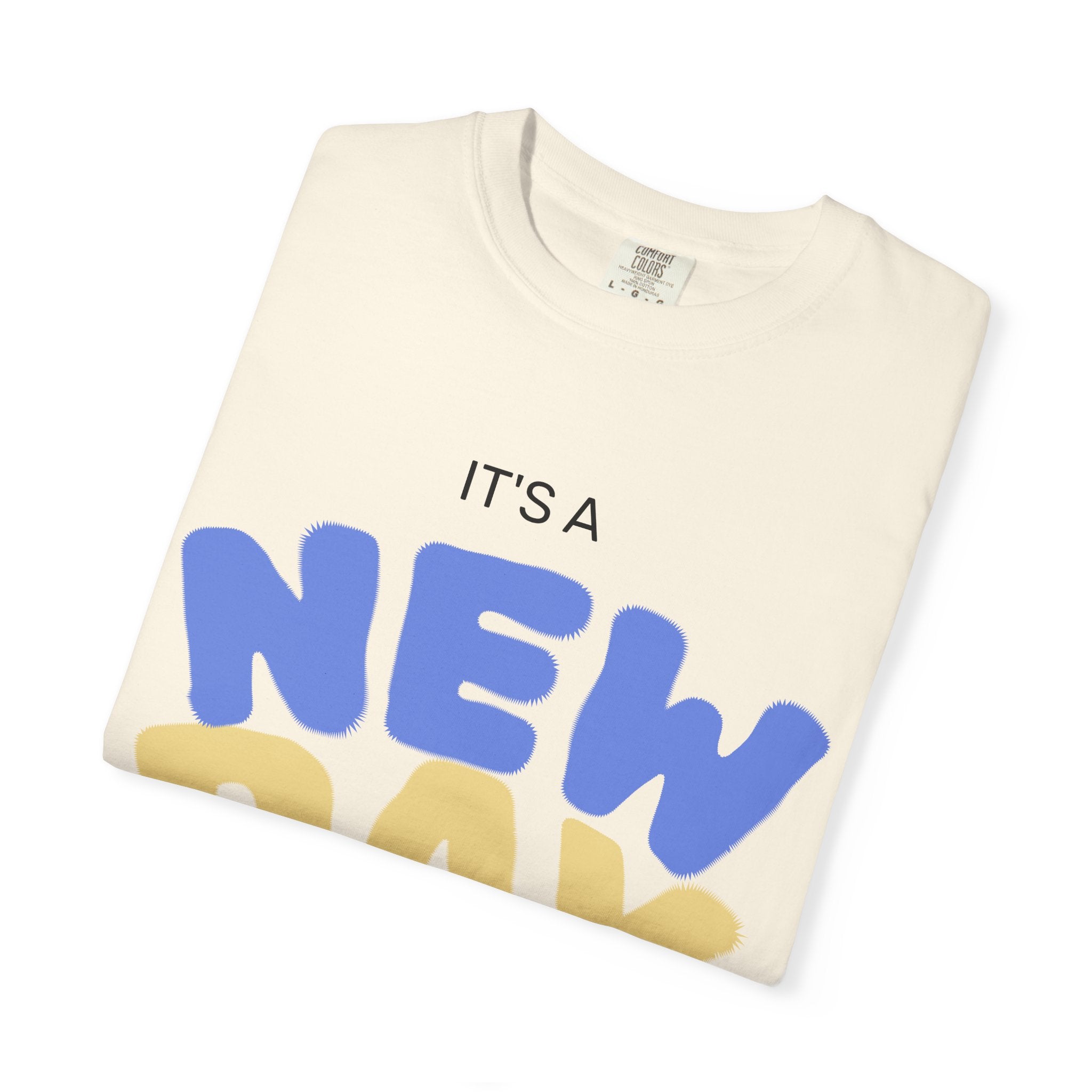 New Day "Rise N' Shine" T-Shirt — Happy and Dazzling Graphic Tee