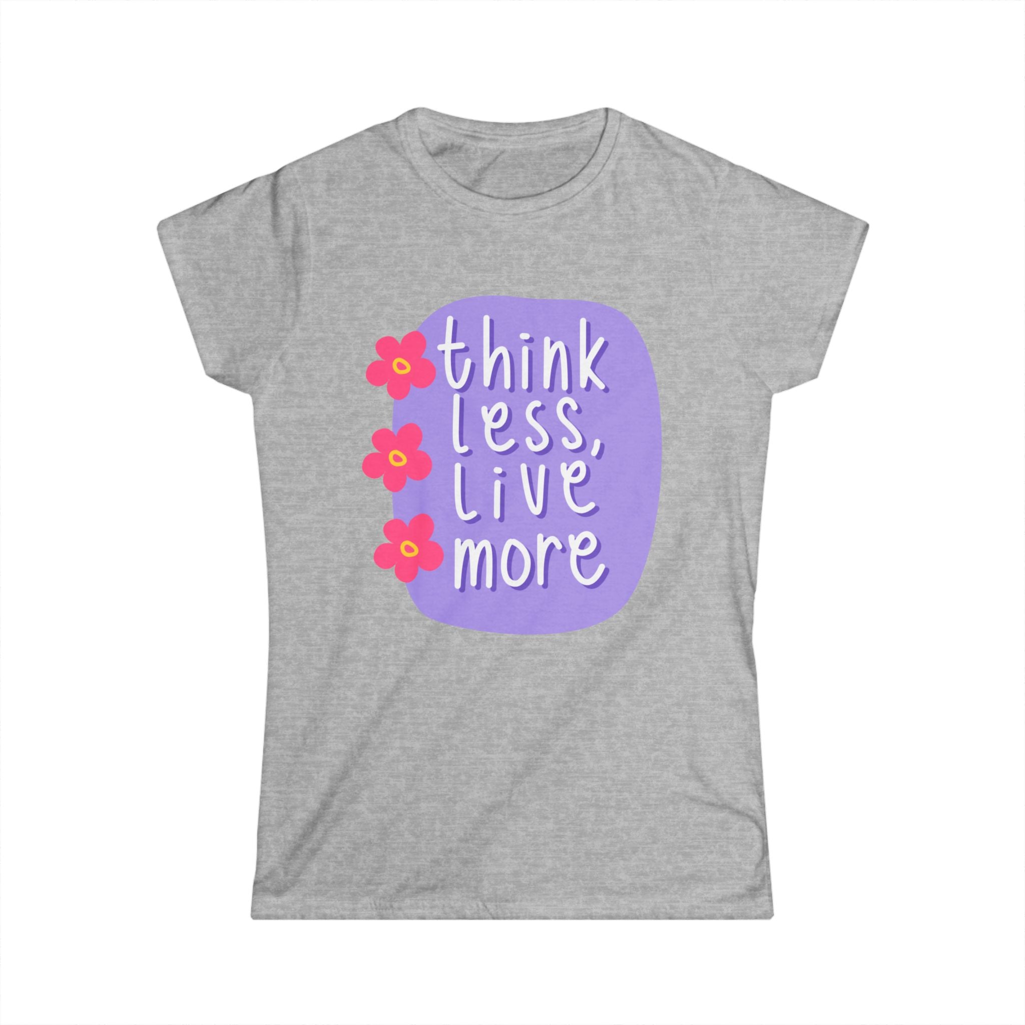 Follow Your Heart Floral Women's Tee — Inspirational Graphic T-Shirt