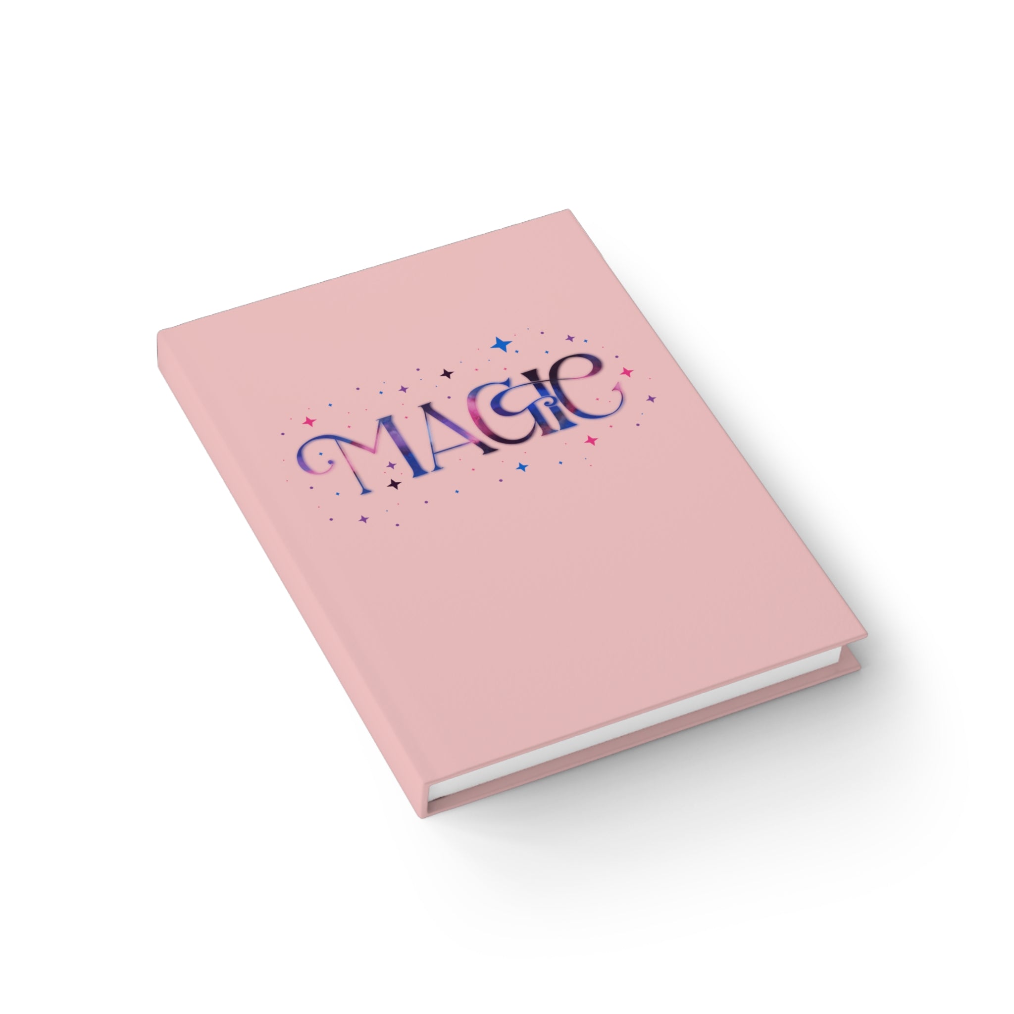 Magic Pink Ruled Journal — Lined Notebook for Dreams, Notes & Creative Writing