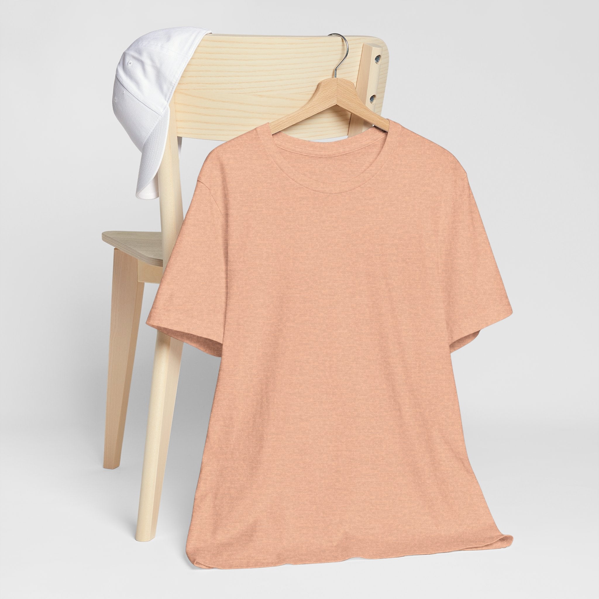 Classic Plain Everyday Unisex Short Sleeve Tee