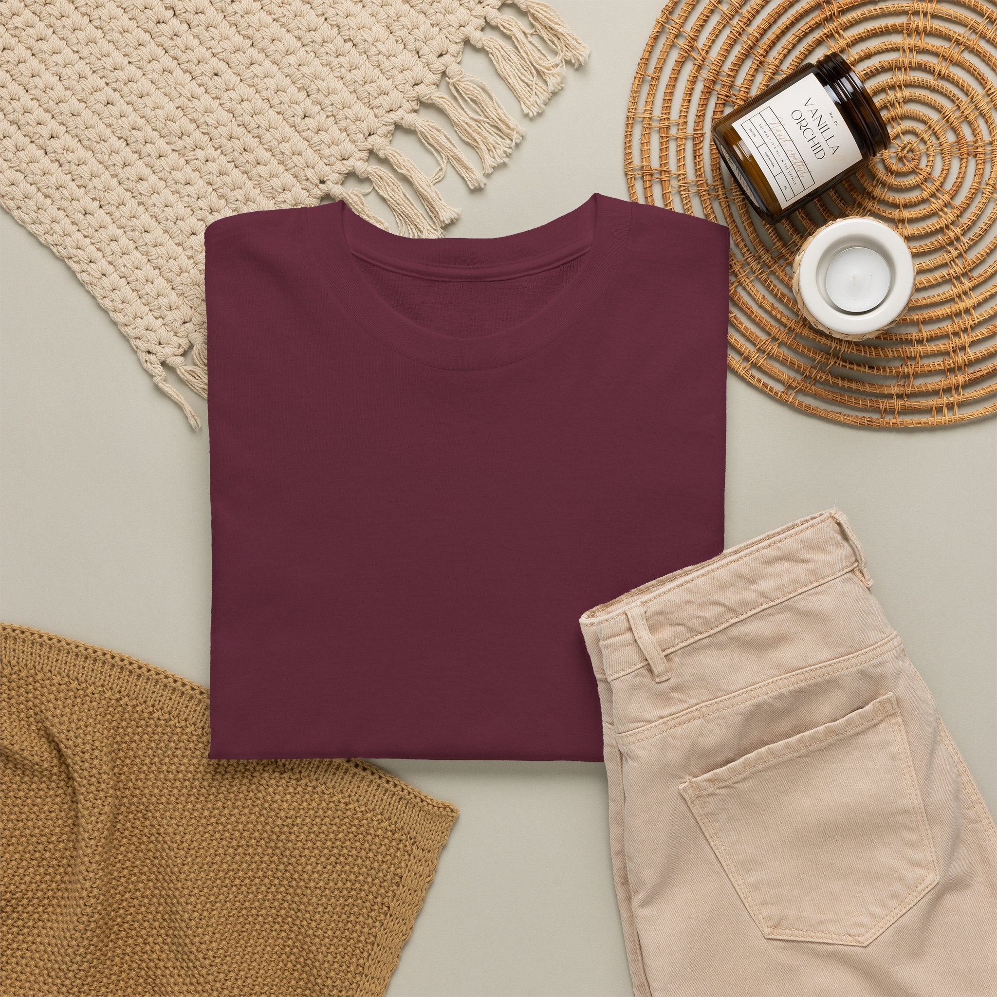 Plain Unisex Cotton Tee — Comfortable Affordable Everyday T‑Shirt